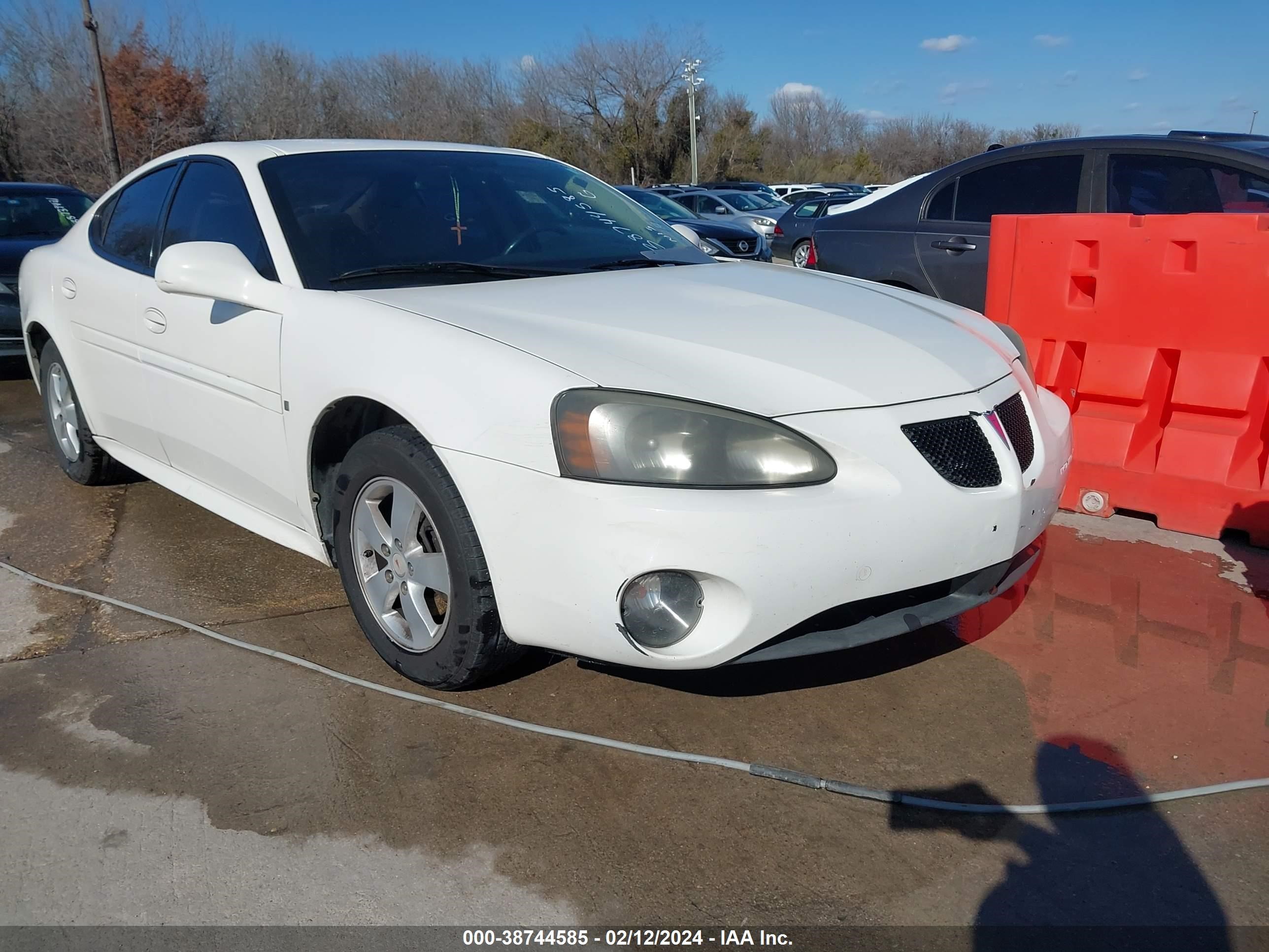 pontiac grand prix 2008 2g2wp552881132943