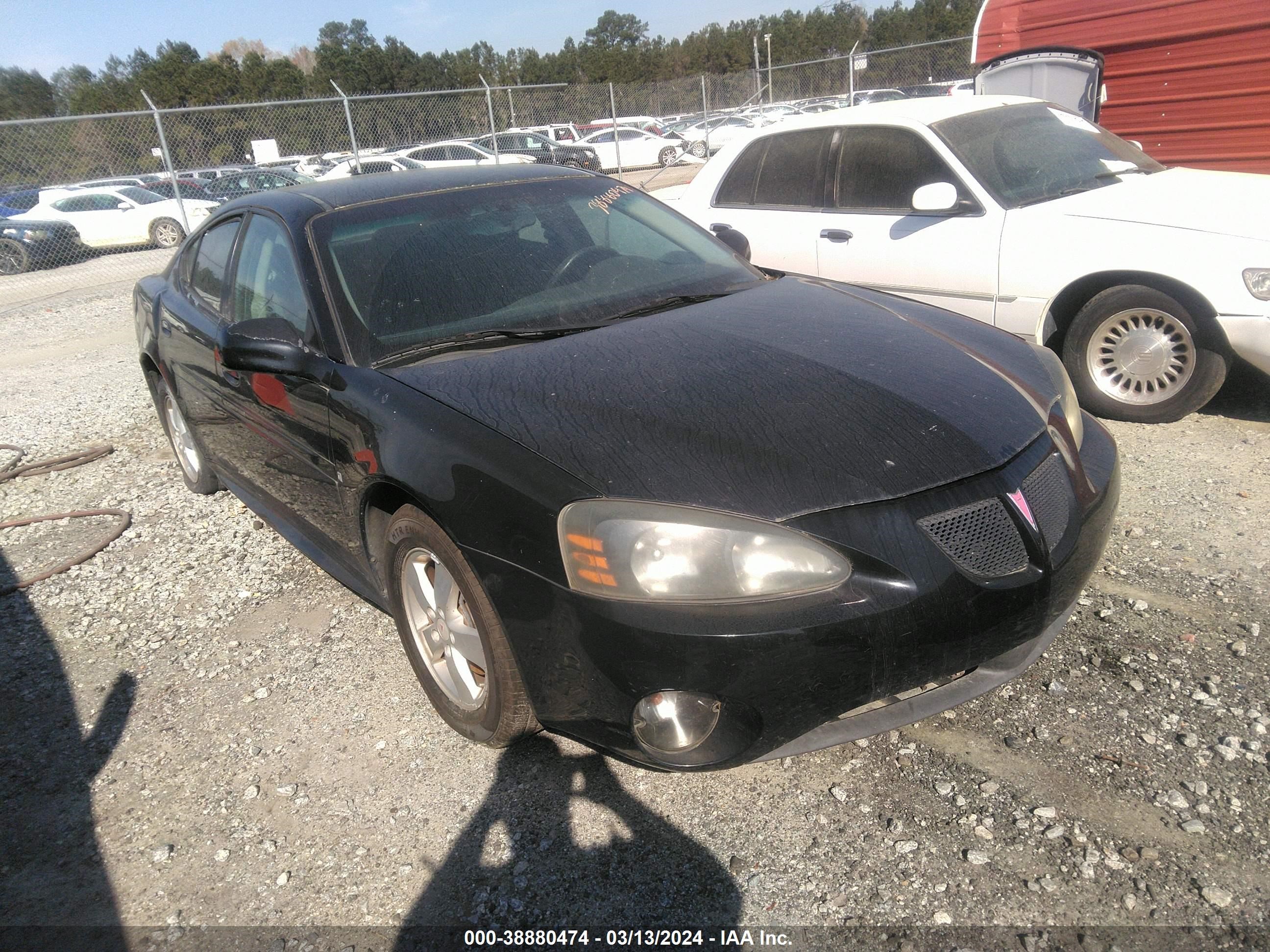 pontiac grand prix 2008 2g2wp552981105086