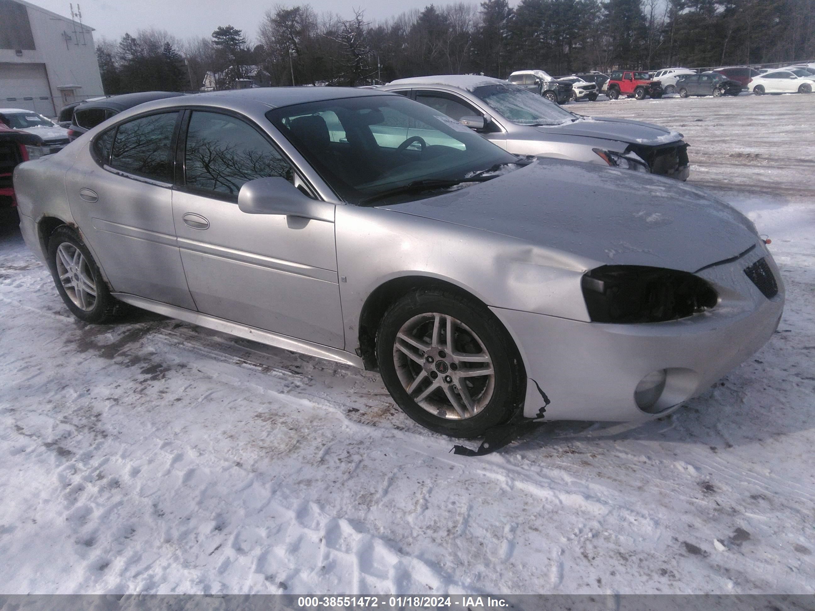 pontiac grand prix 2006 2g2wr554761232900