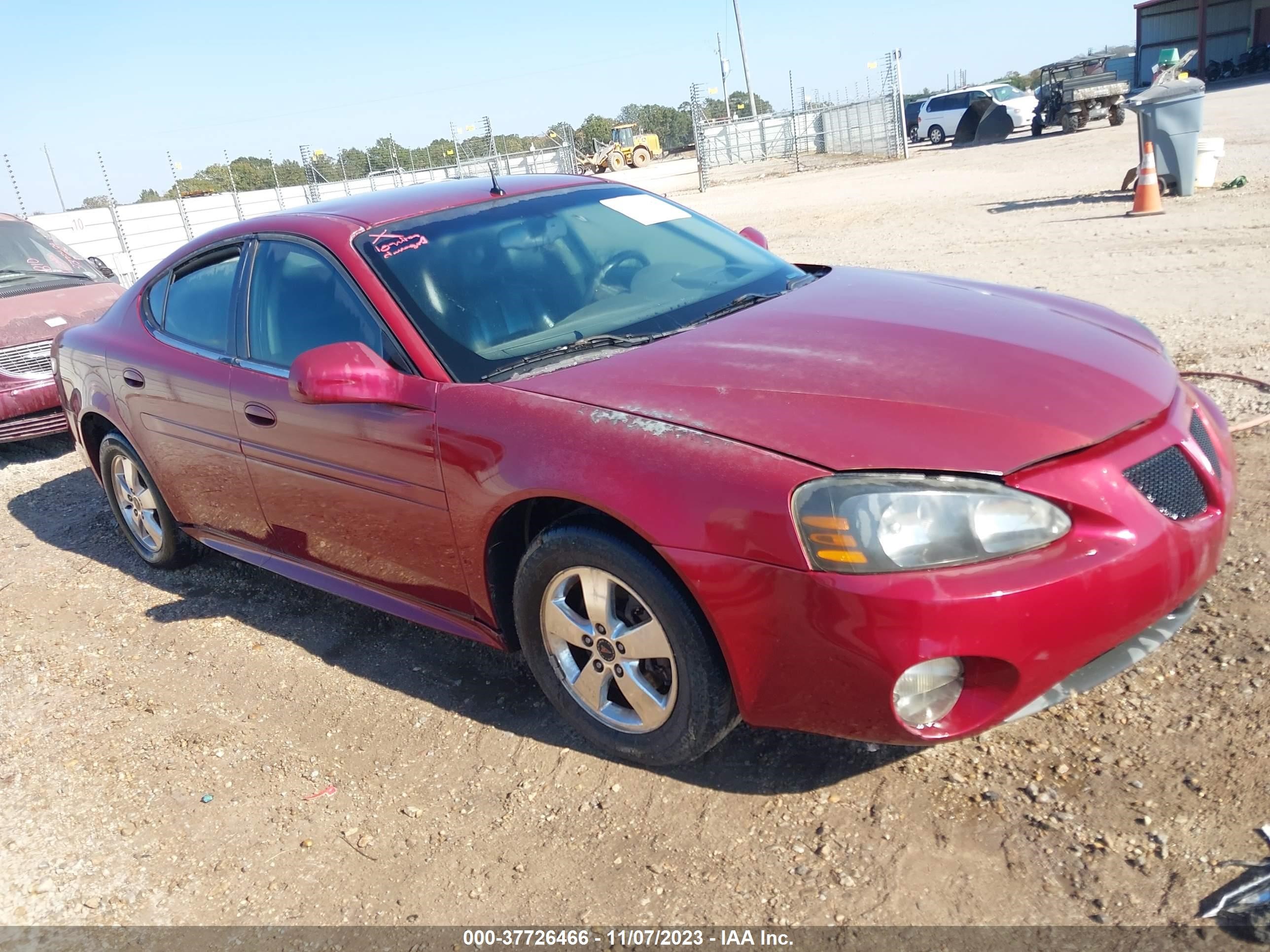 pontiac grand prix 2005 2g2ws522951204120