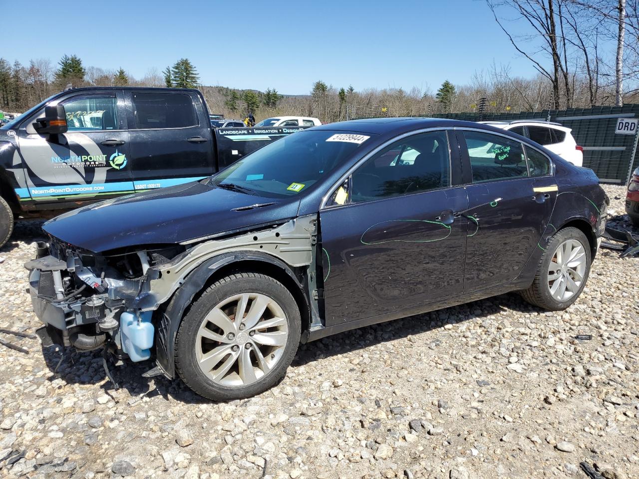 buick regal 2014 2g4gl5exxe9277529