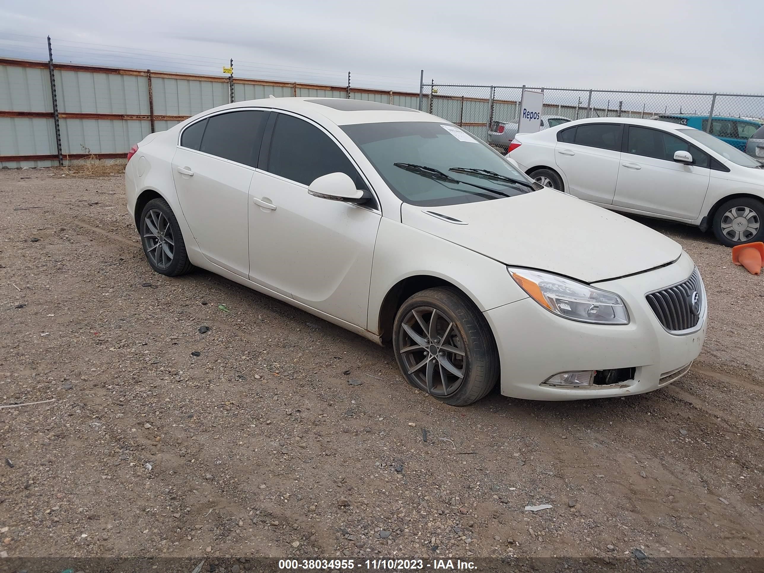 buick regal 2013 2g4gr5erxd9244576