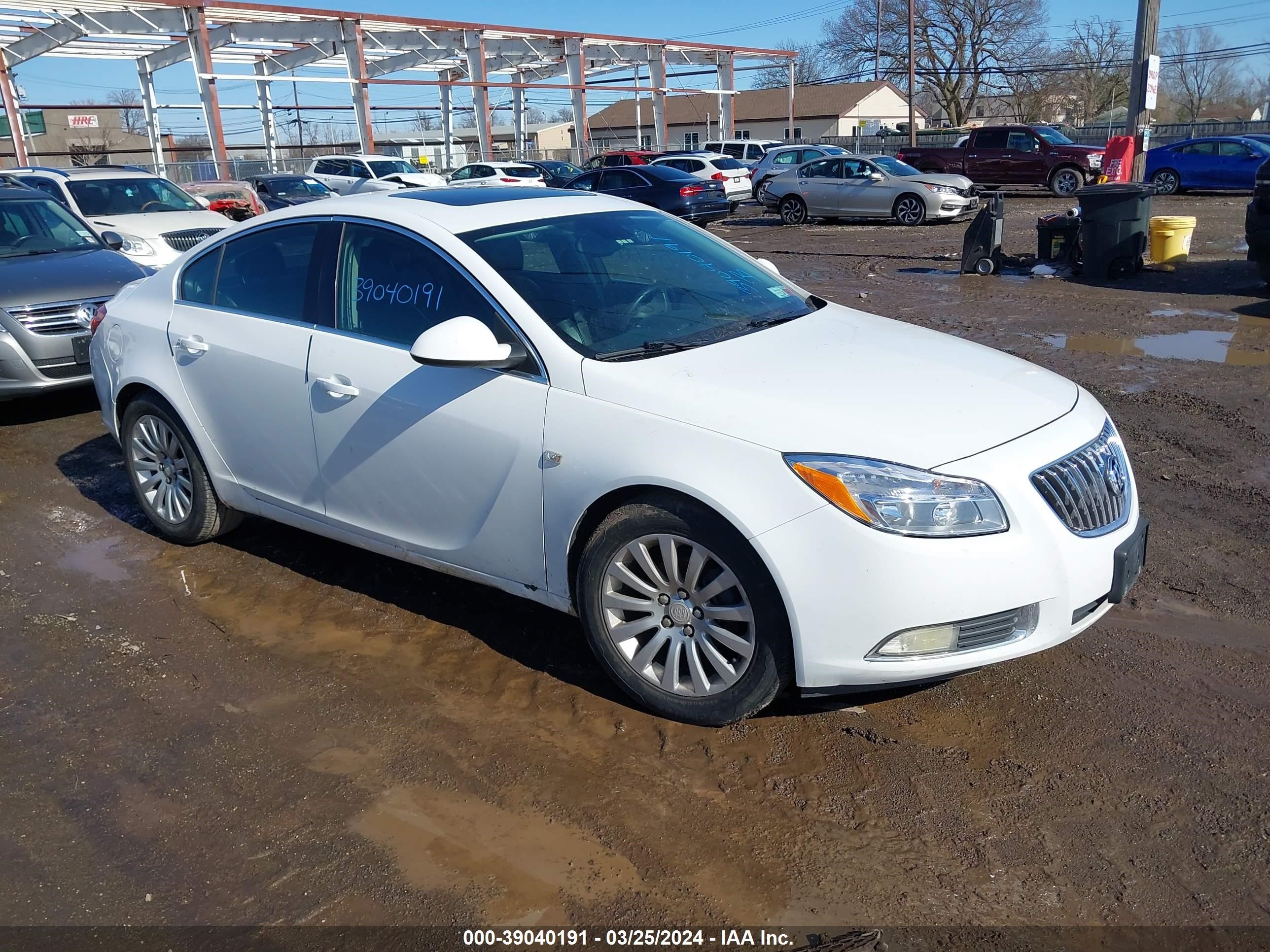 buick regal 2011 2g4gs5ec6b9193607