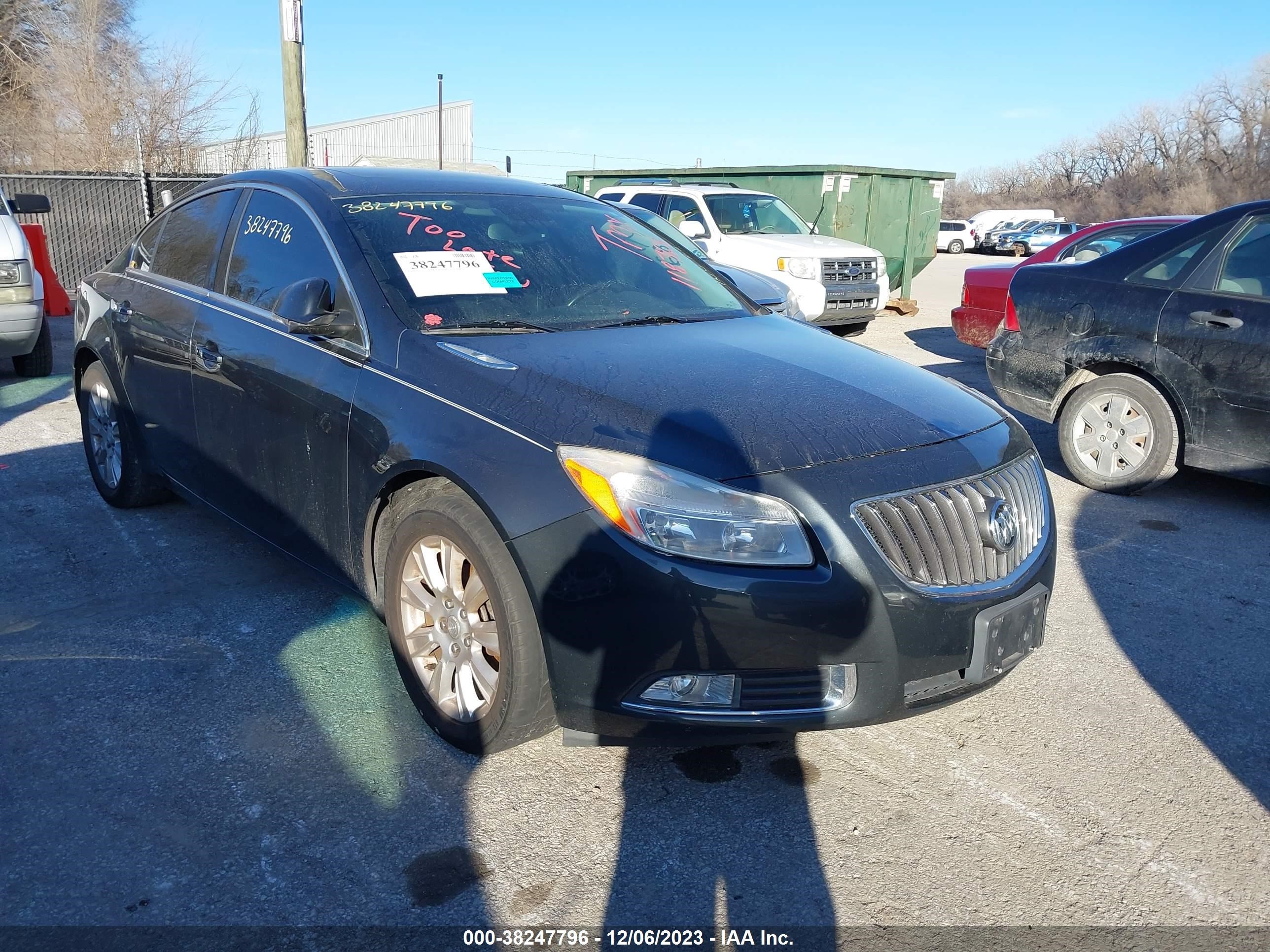 buick regal 2013 2g4gs5er8d9118768