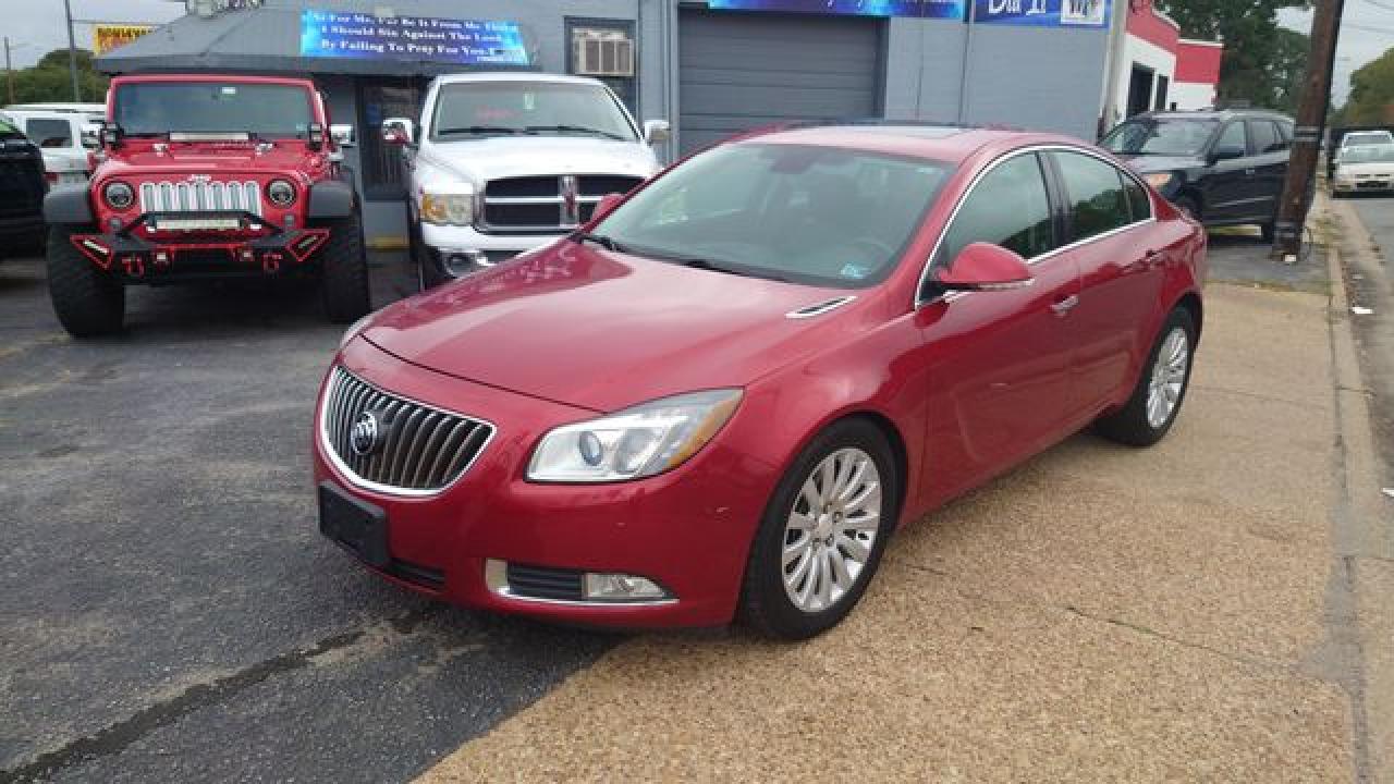 buick regal 2013 2g4gt5gv1d9233221