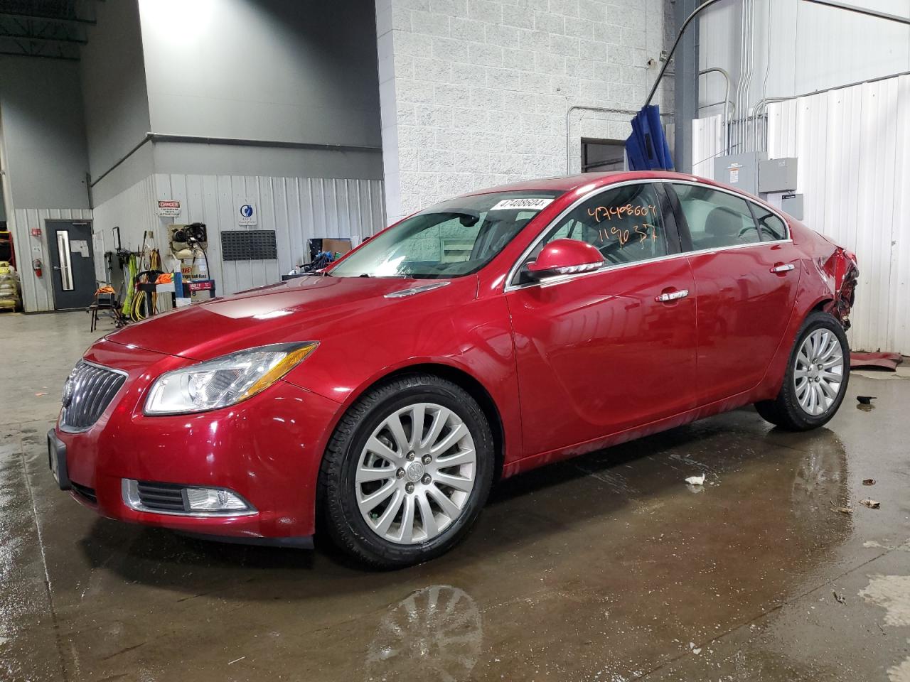 buick regal 2013 2g4gt5gvxd9204106