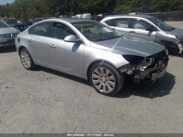 buick regal 2011 2g4gx5gv9b9187638