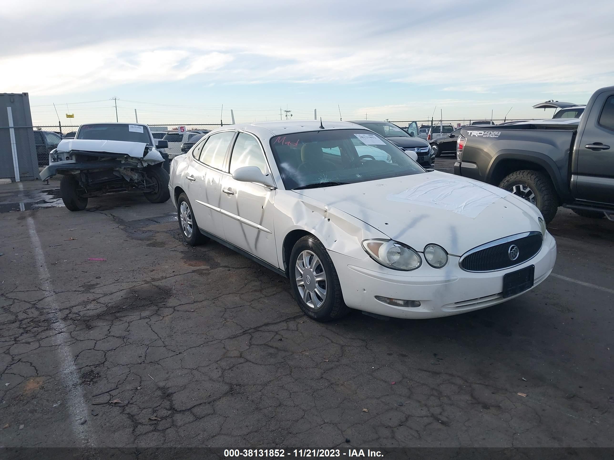 buick lacrosse 2005 2g4wc532051291991