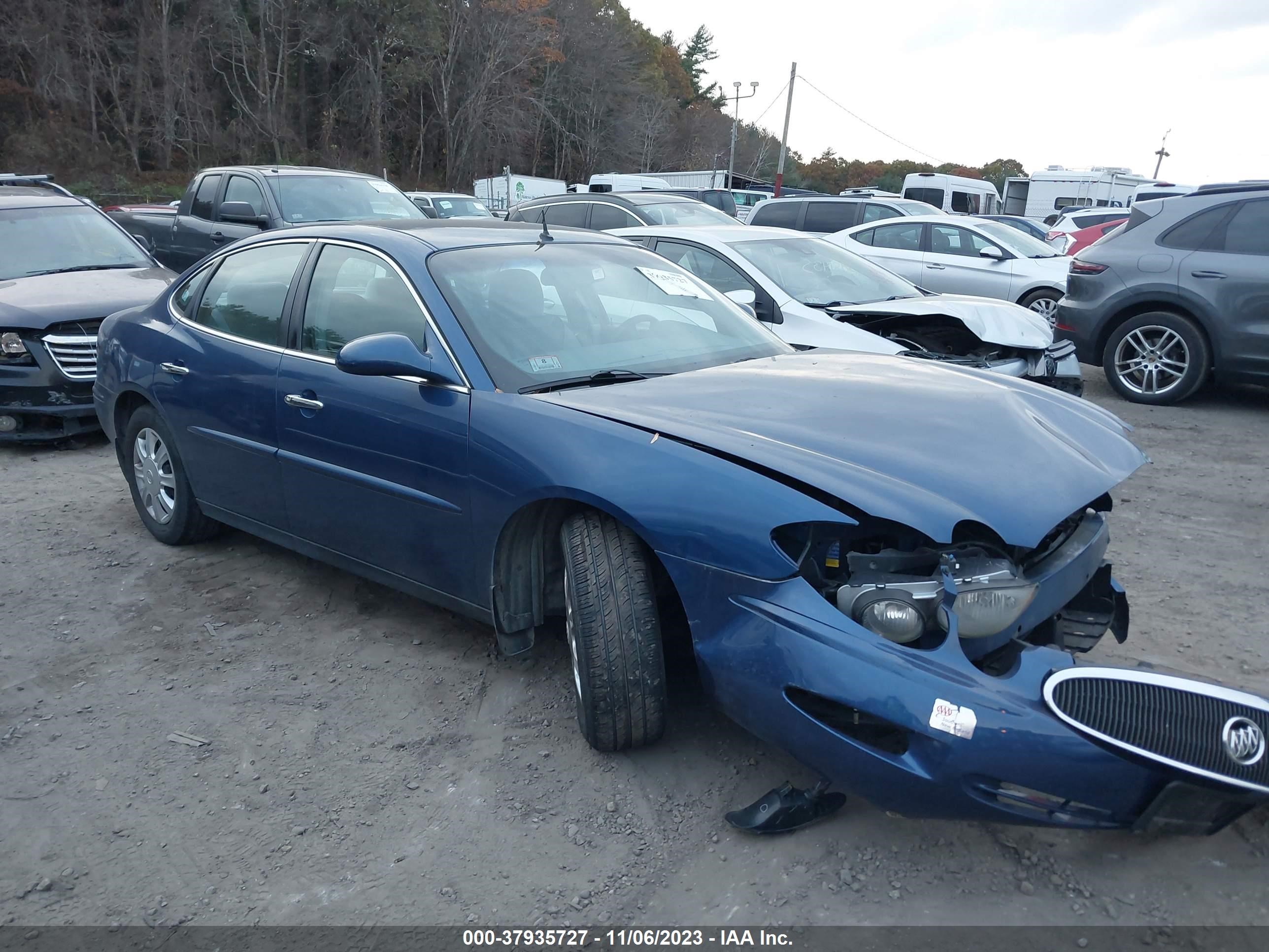 buick lacrosse 2005 2g4wc532651236932