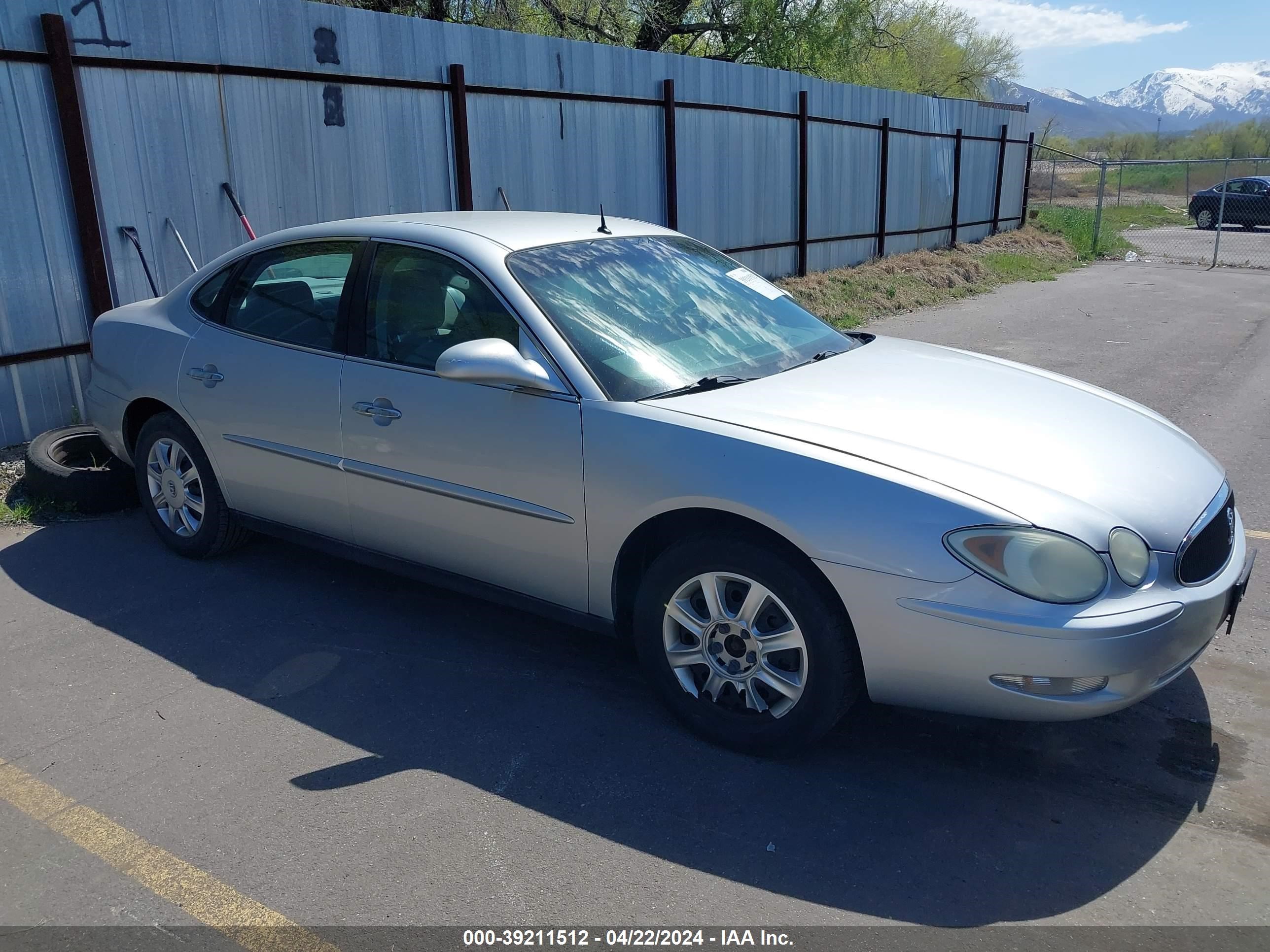 buick lacrosse 2005 2g4wc532751343052