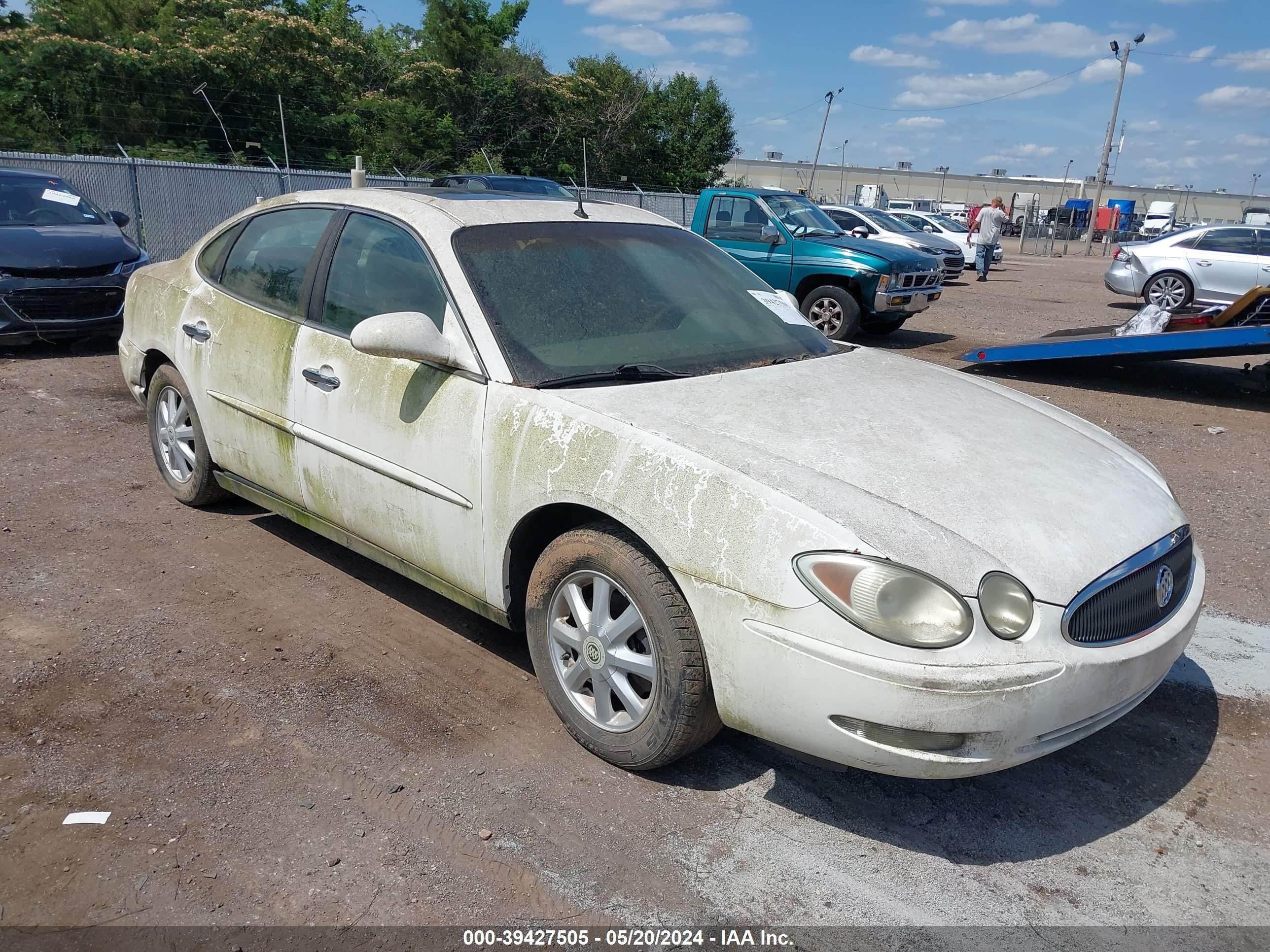 buick lacrosse 2005 2g4wc532951221373