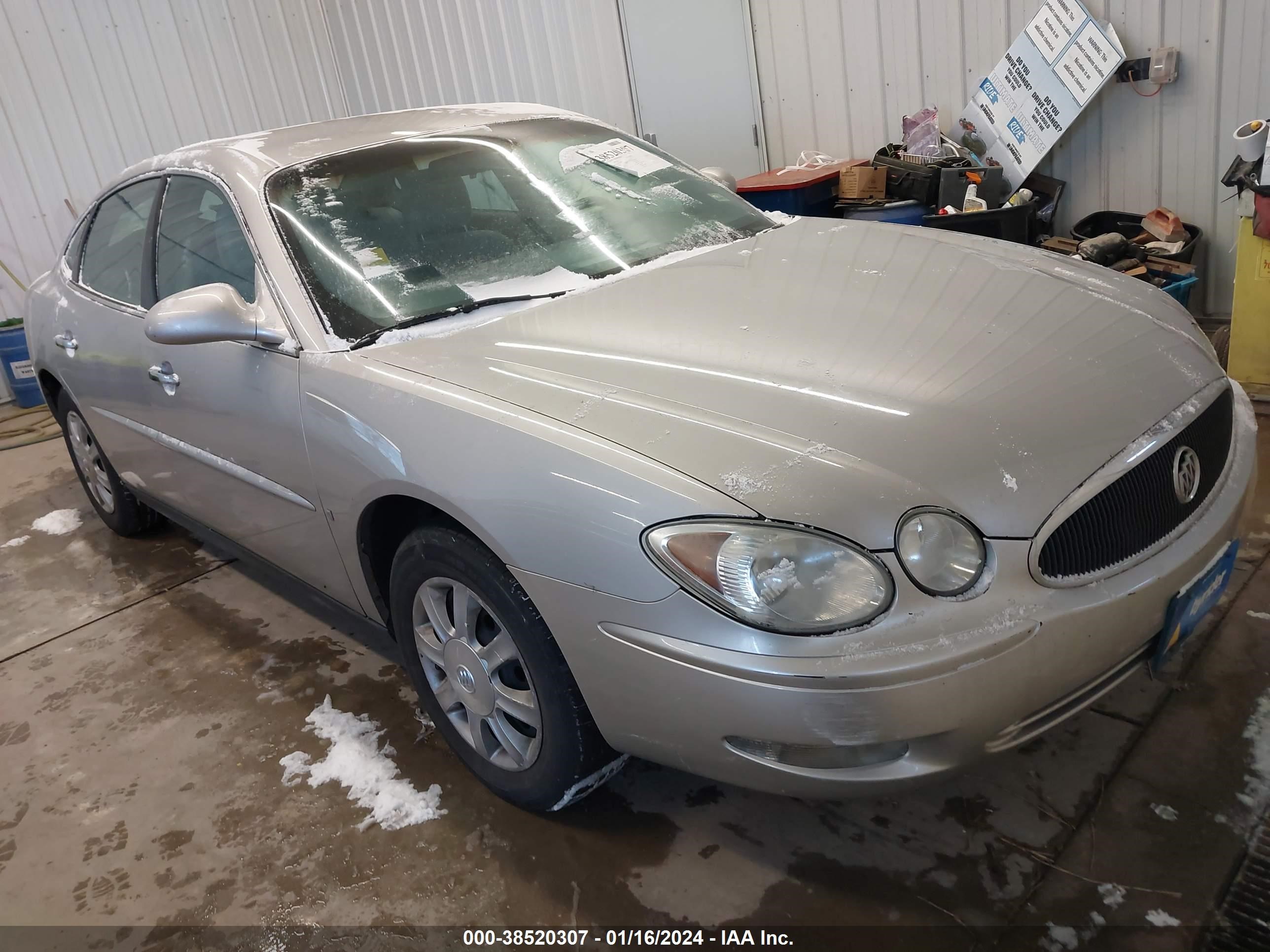 buick lacrosse 2007 2g4wc552x71100870