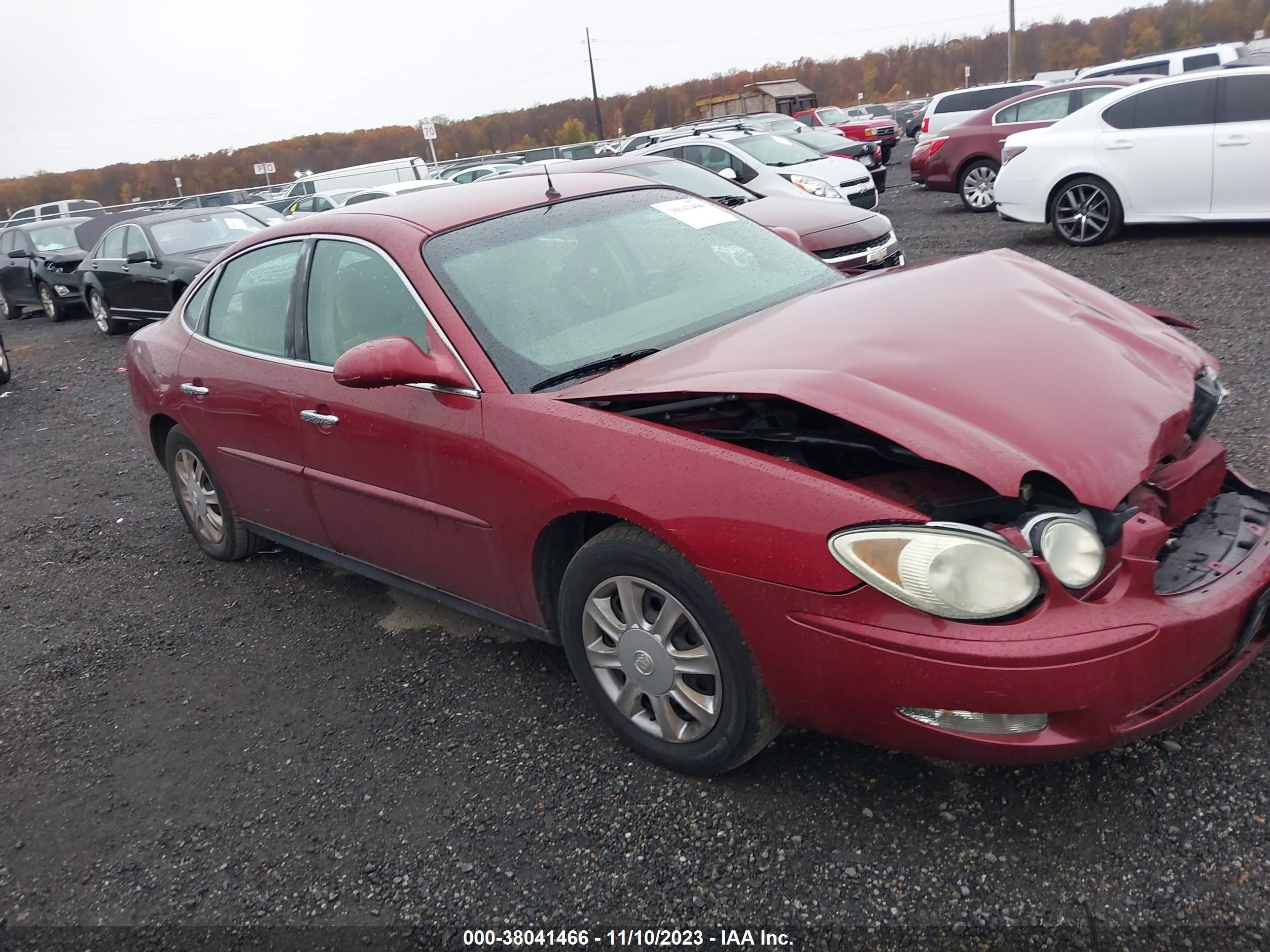 buick lacrosse 2005 2g4wc562451240036