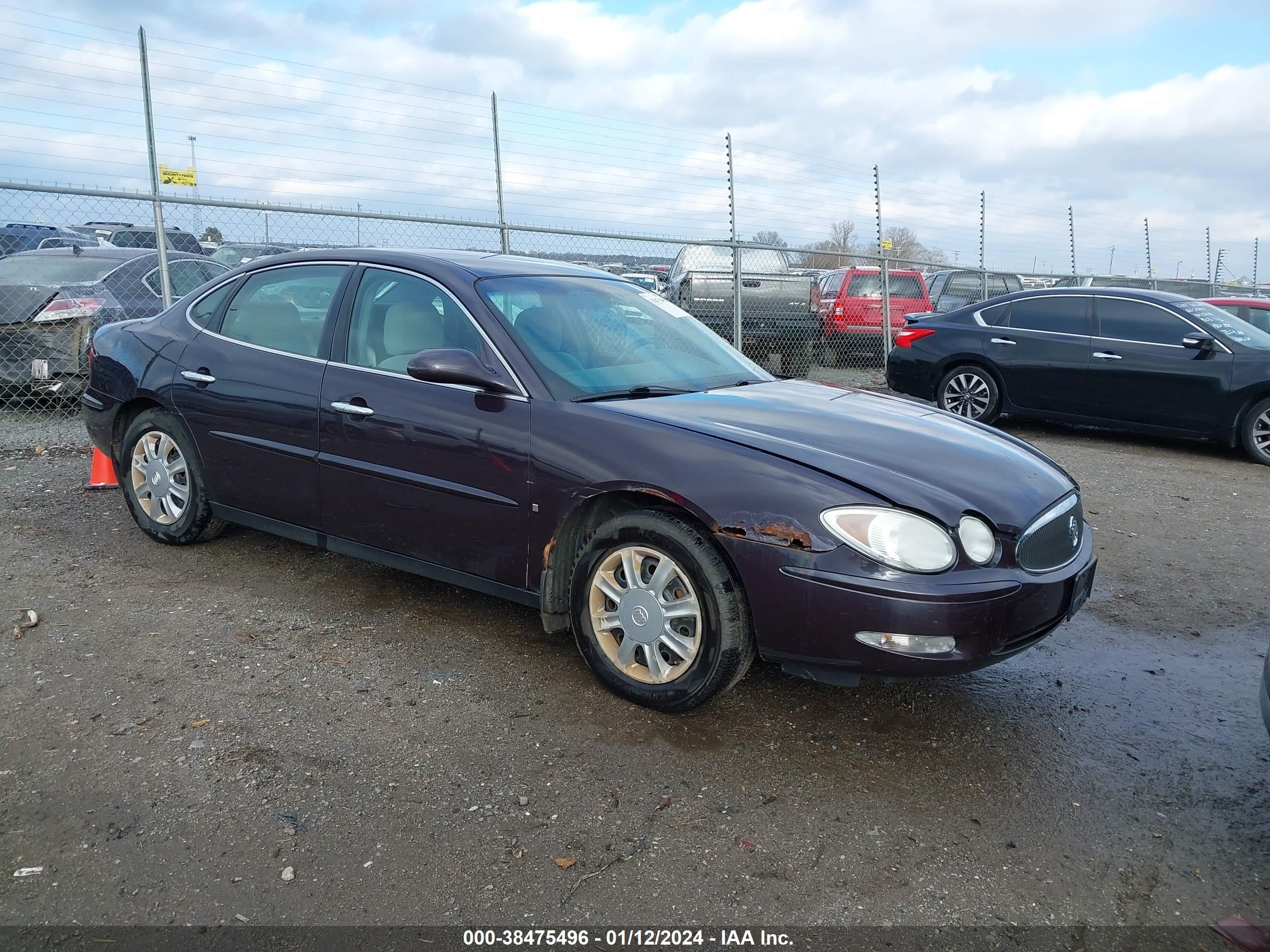 buick lacrosse 2007 2g4wc582071203436