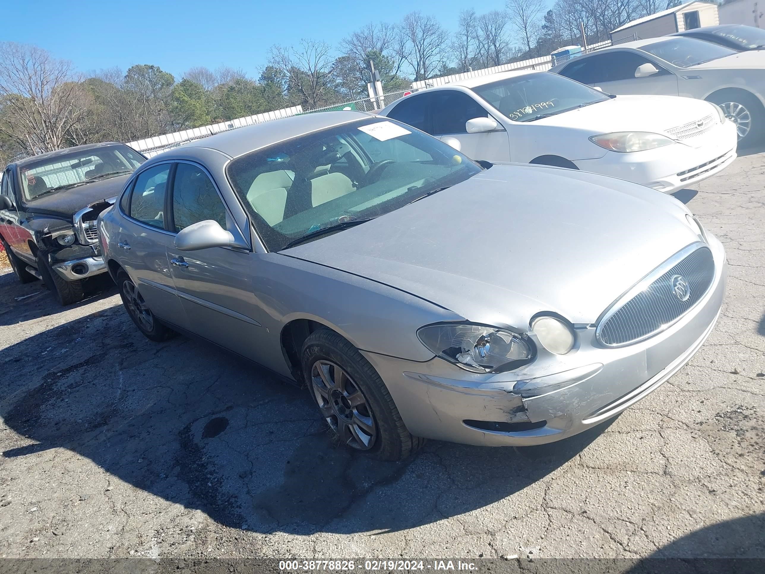 buick lacrosse 2006 2g4wc582161289659