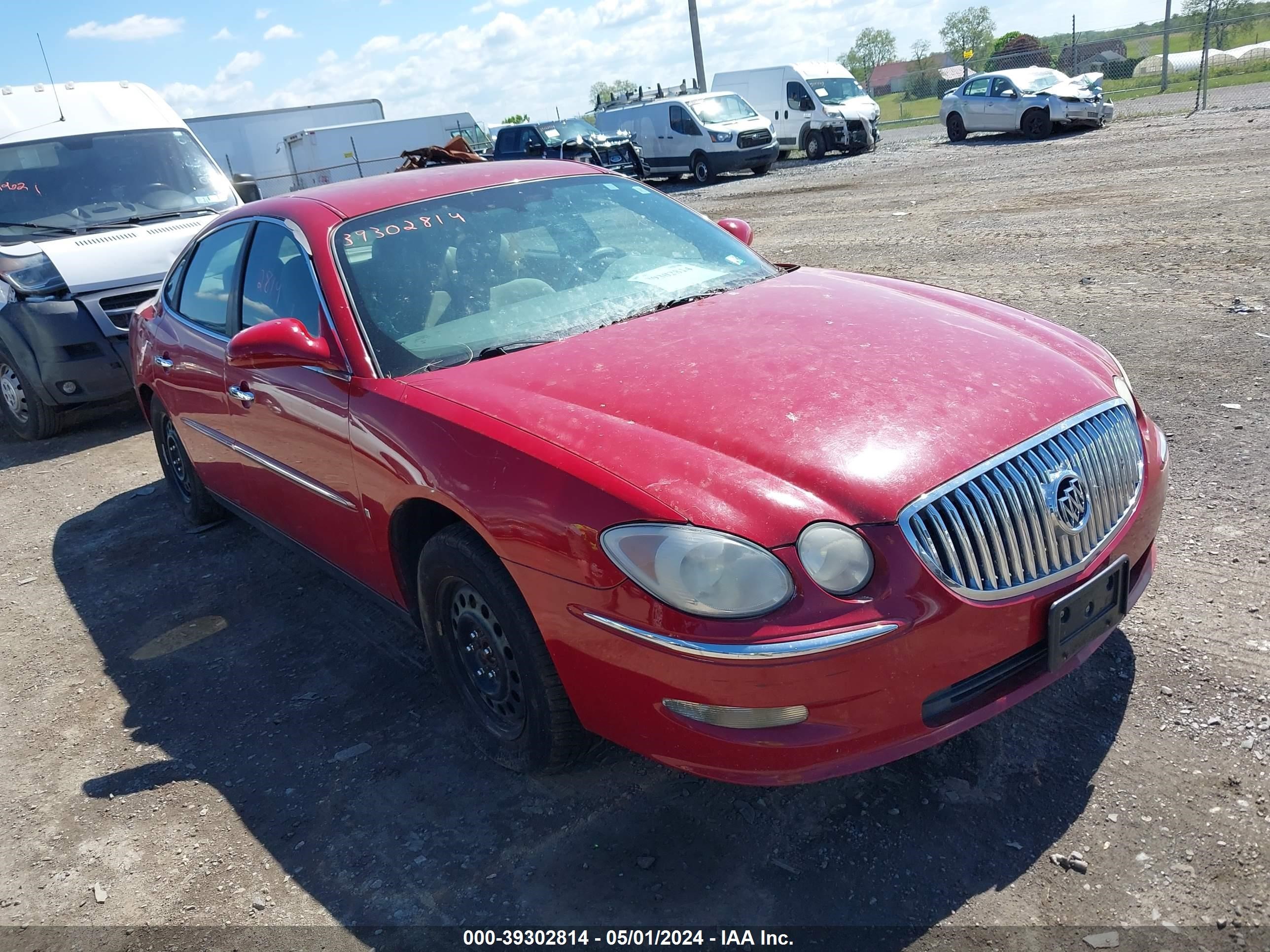 buick lacrosse 2008 2g4wc582181137724