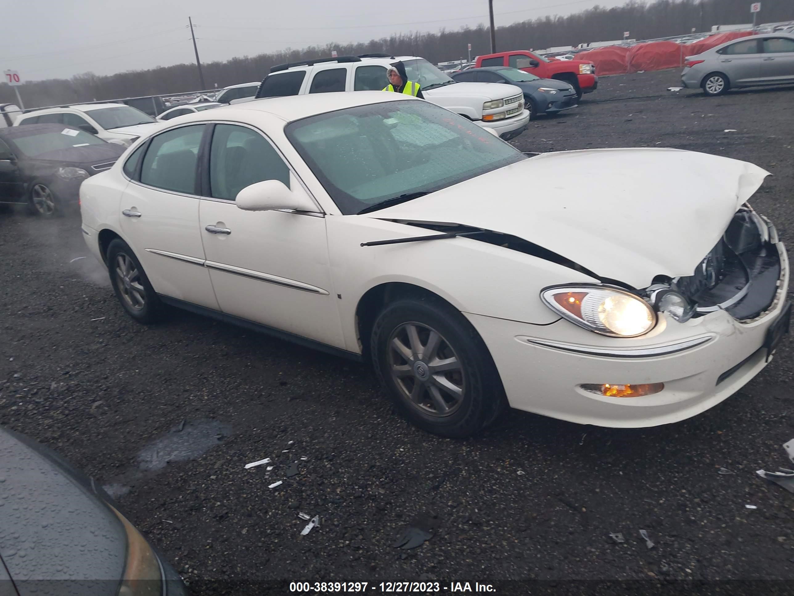 buick lacrosse 2009 2g4wc582191197102