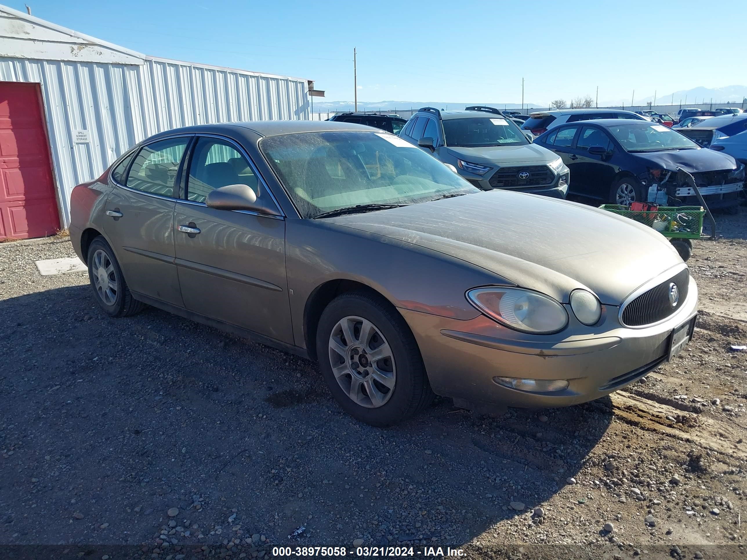 buick lacrosse 2007 2g4wc582371216116