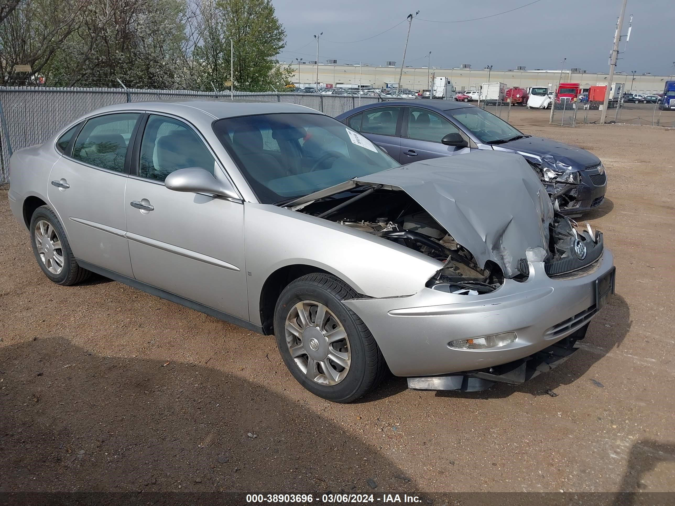 buick lacrosse 2007 2g4wc582471152684