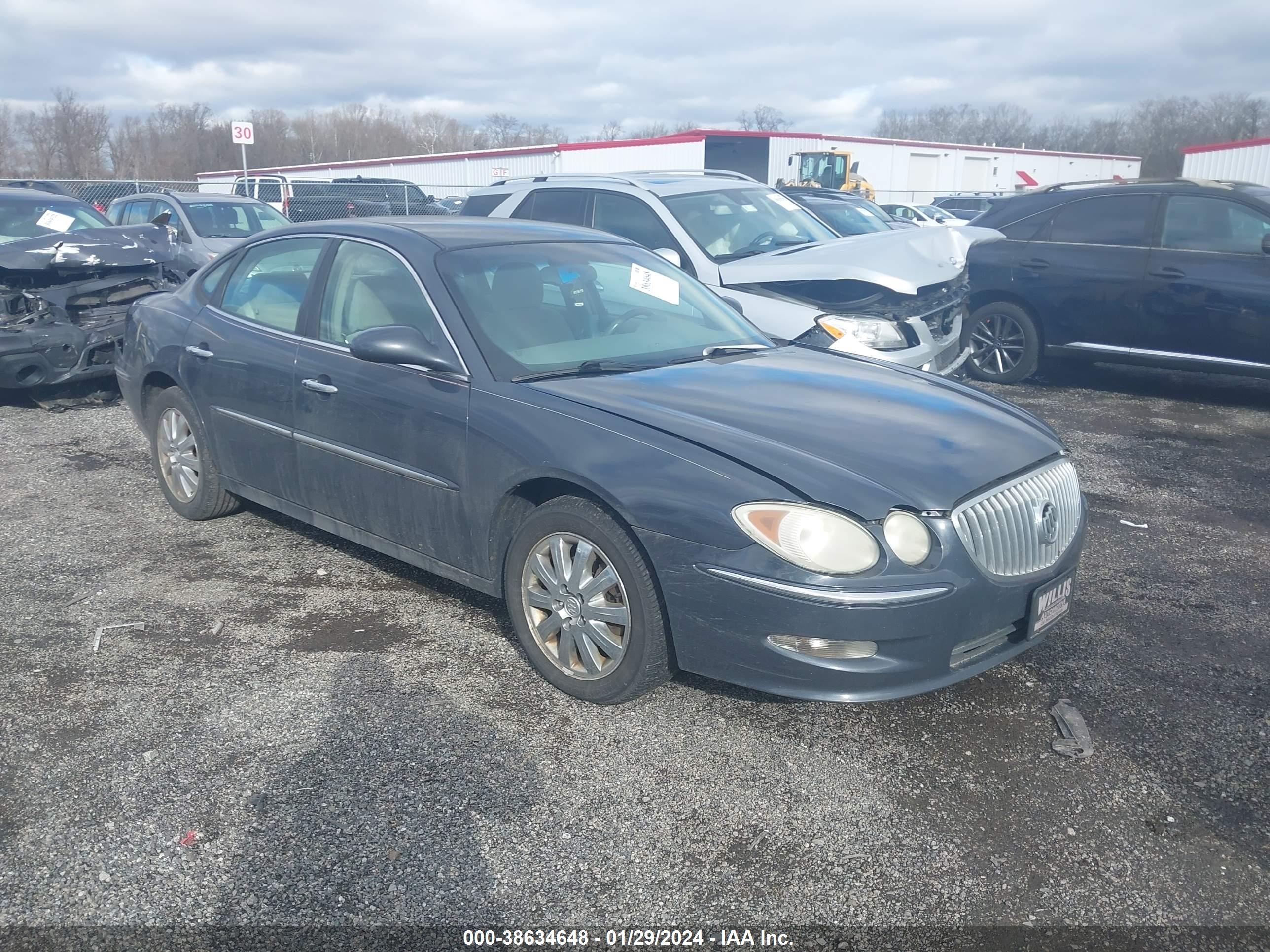 buick lacrosse 2009 2g4wc582491170217