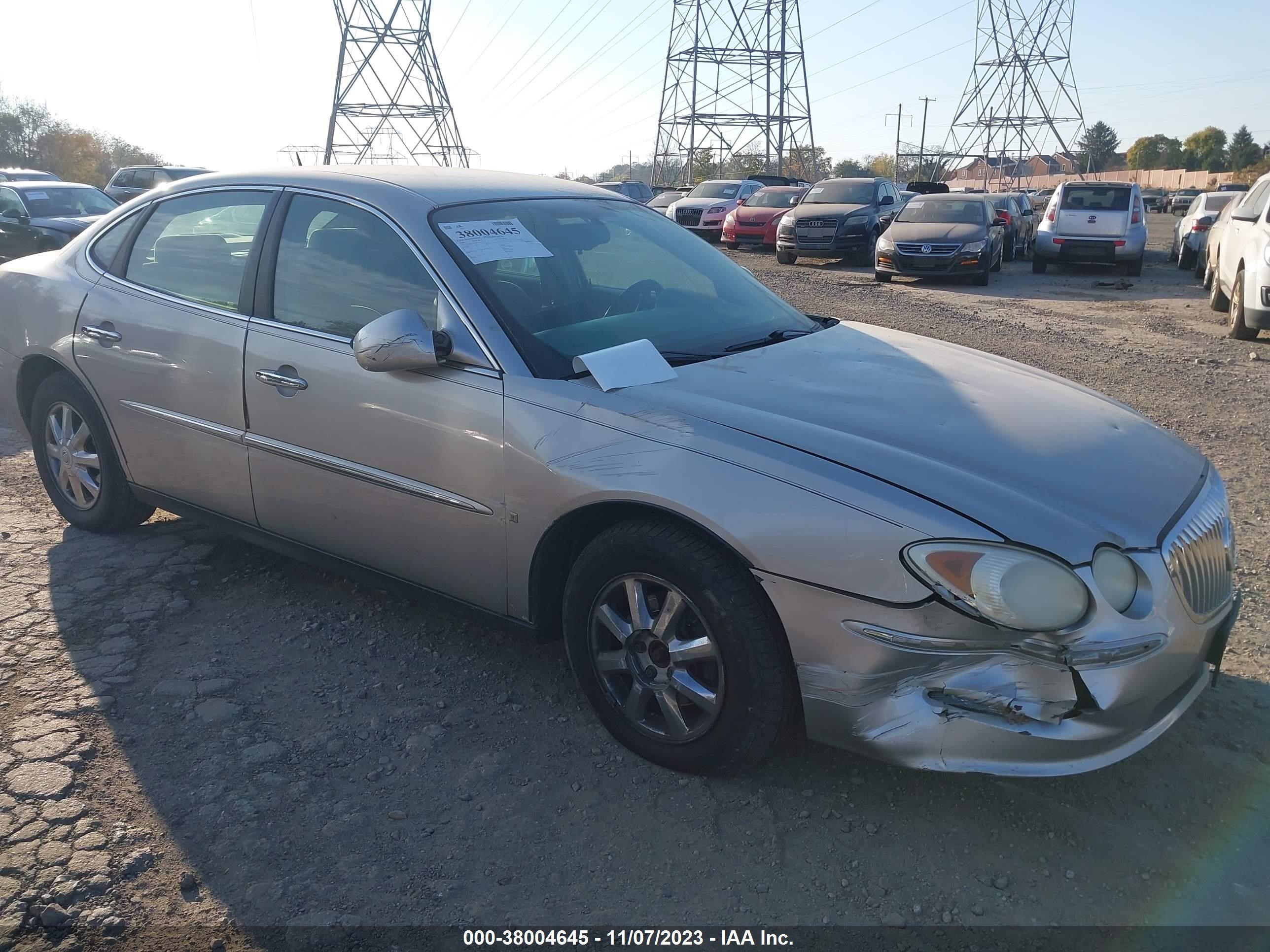 buick lacrosse 2008 2g4wc582581253671