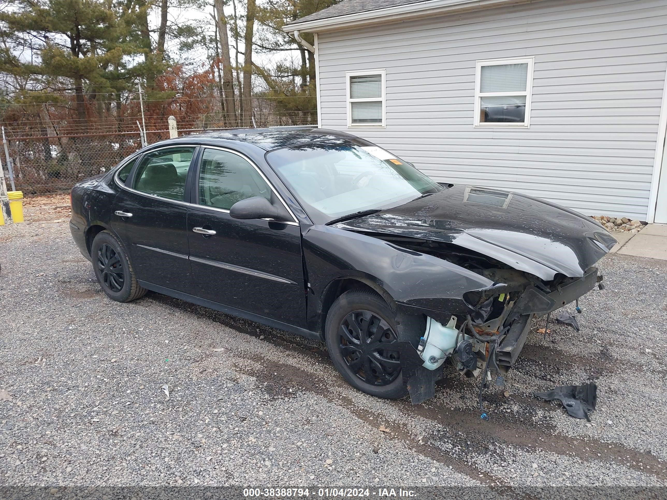 buick lacrosse 2008 2g4wc582681147455