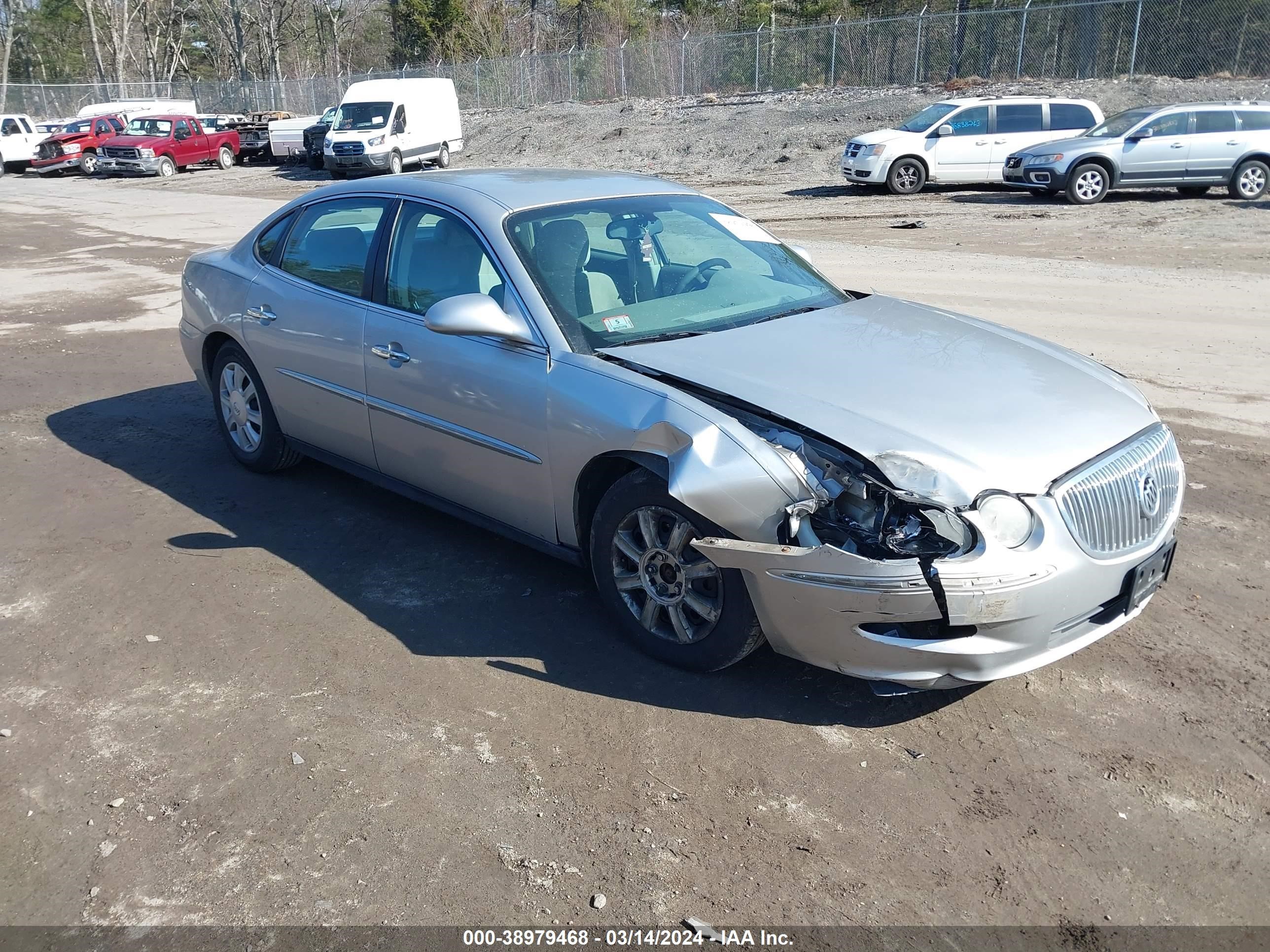 buick lacrosse 2008 2g4wc582881350797