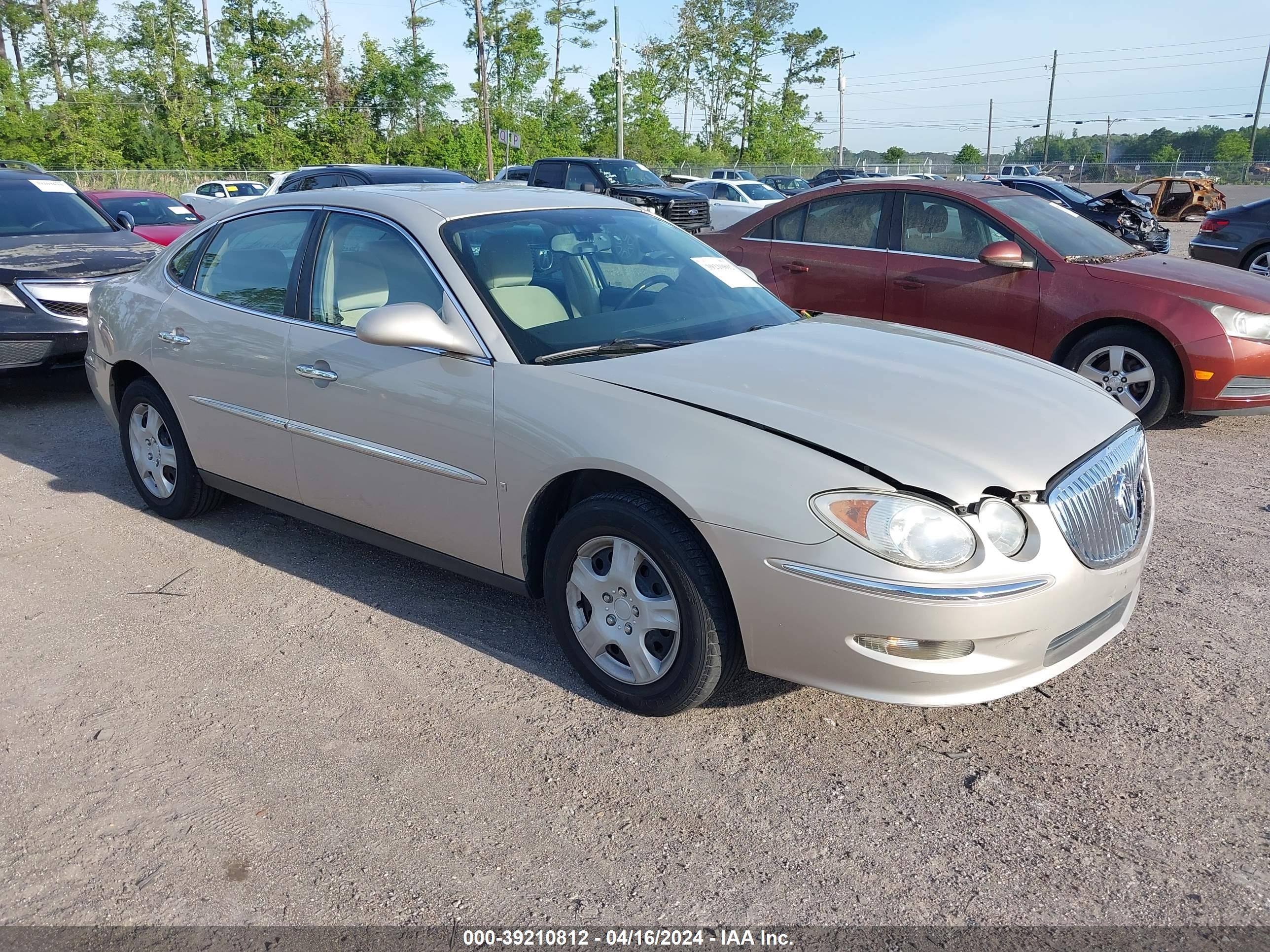 buick lacrosse 2008 2g4wc582981134845