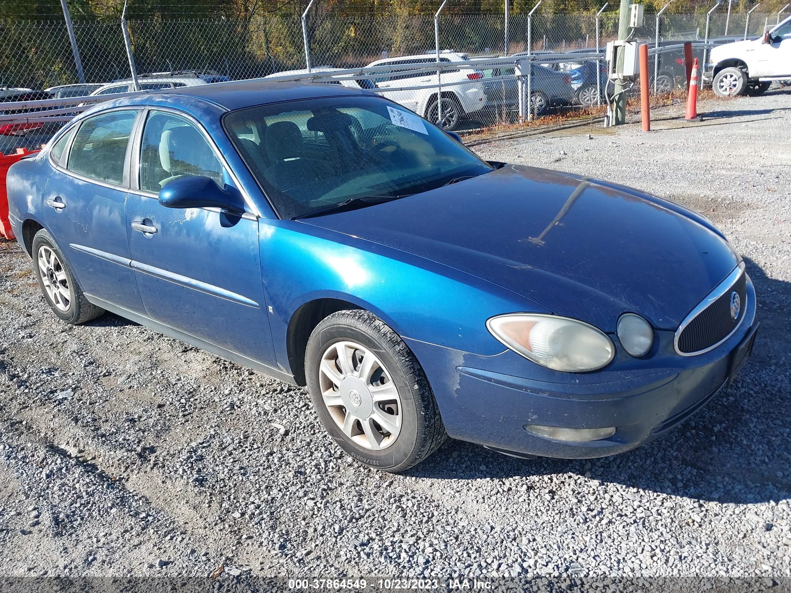 buick lacrosse 2006 2g4wc582x61144863