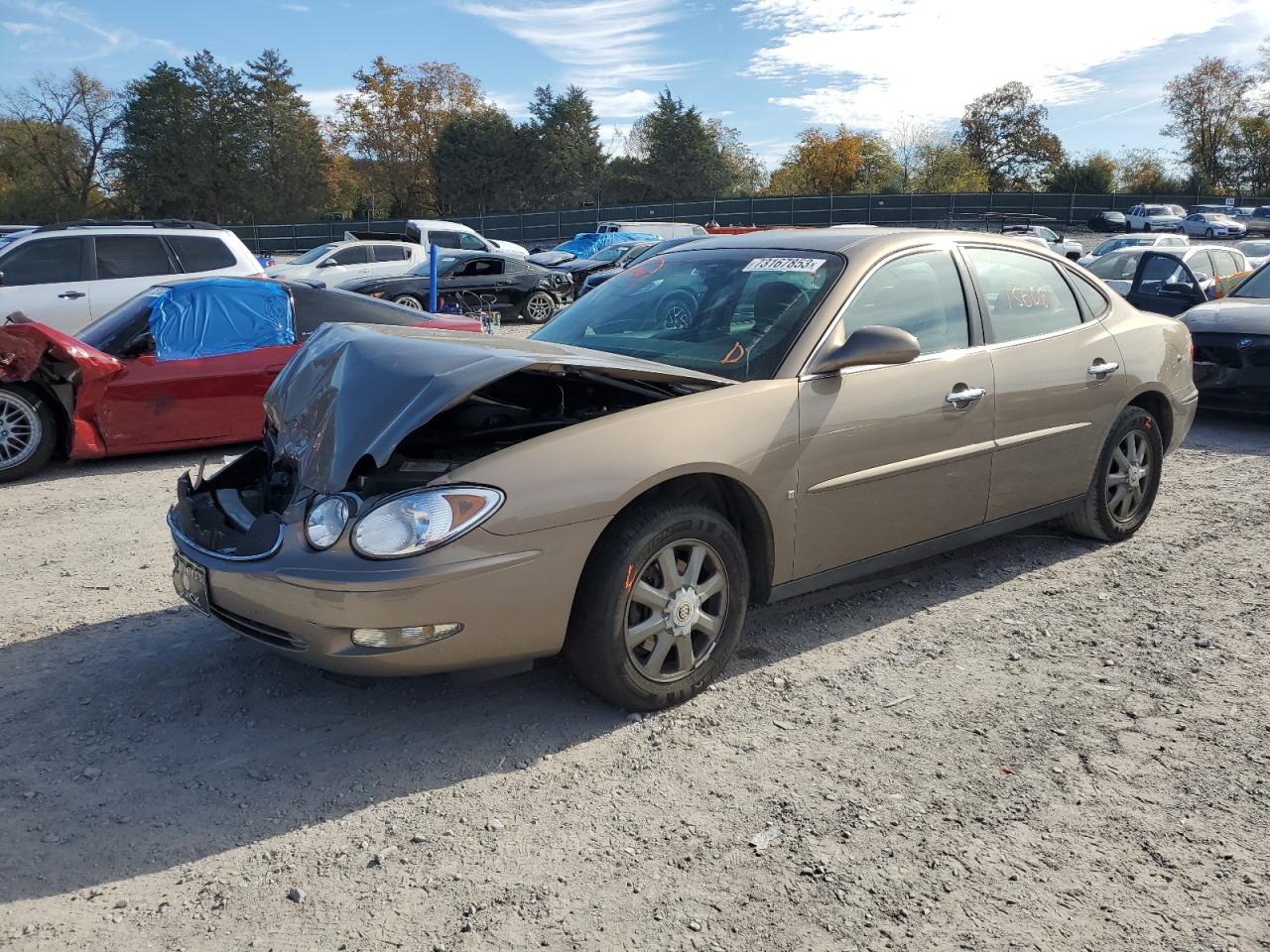 buick lacrosse 2007 2g4wc582x71228909