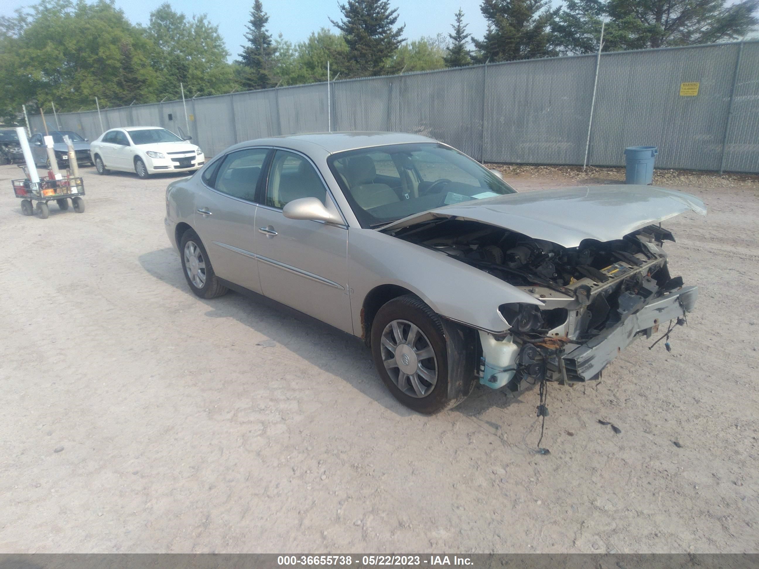 buick lacrosse 2008 2g4wc582x81193466