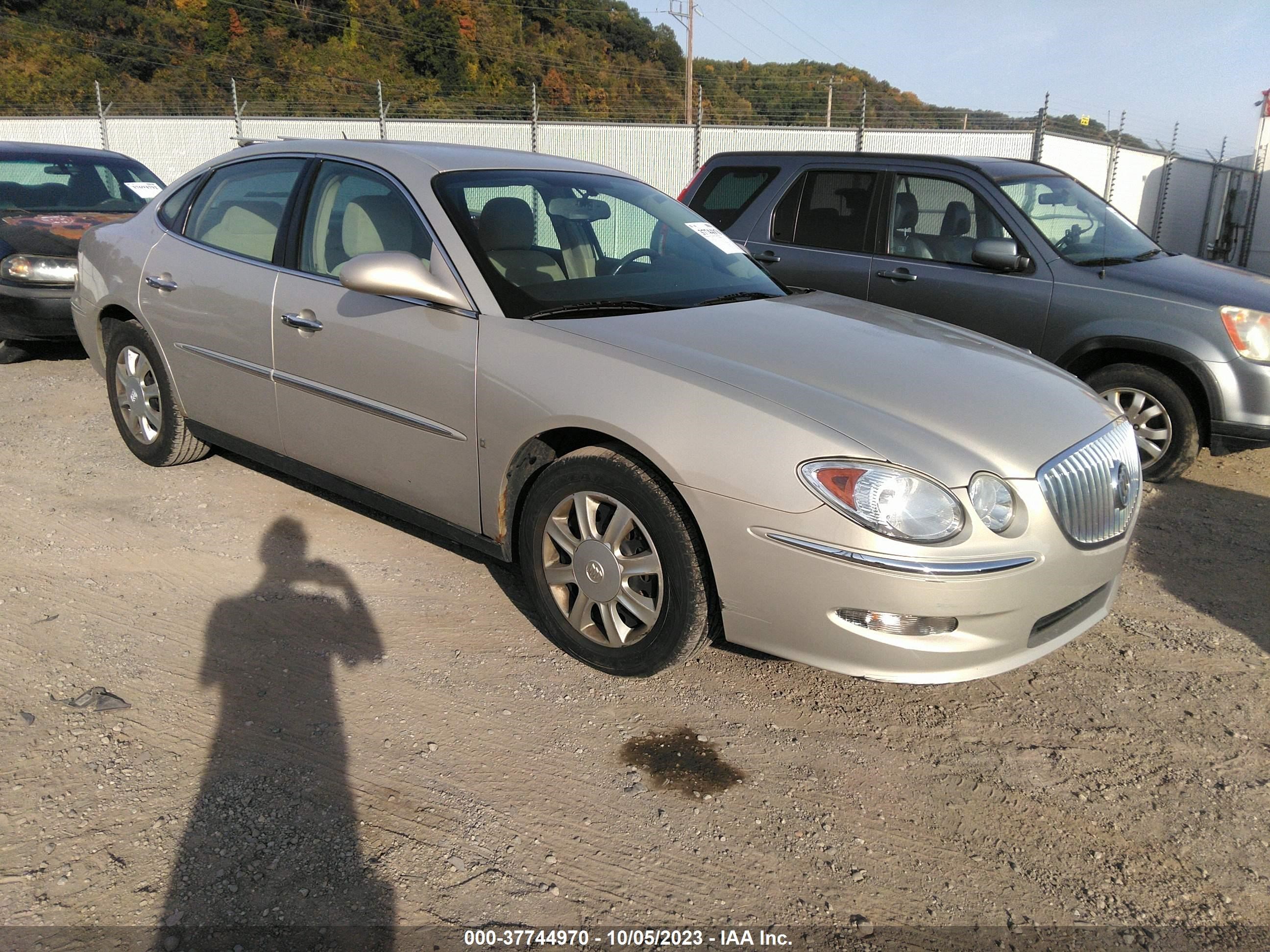 buick lacrosse 2008 2g4wc582x81241600