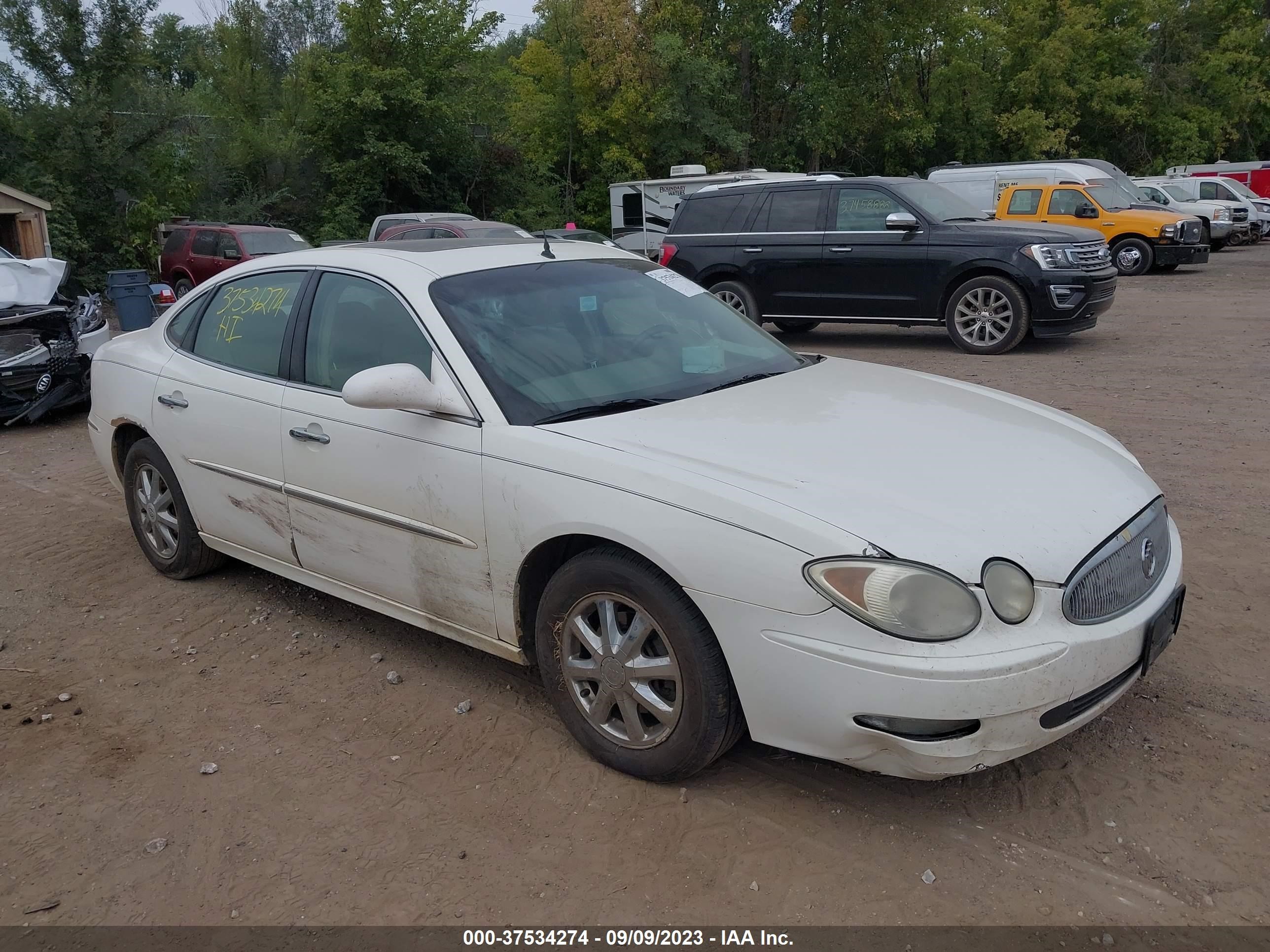 buick lacrosse 2005 2g4wd532051355721