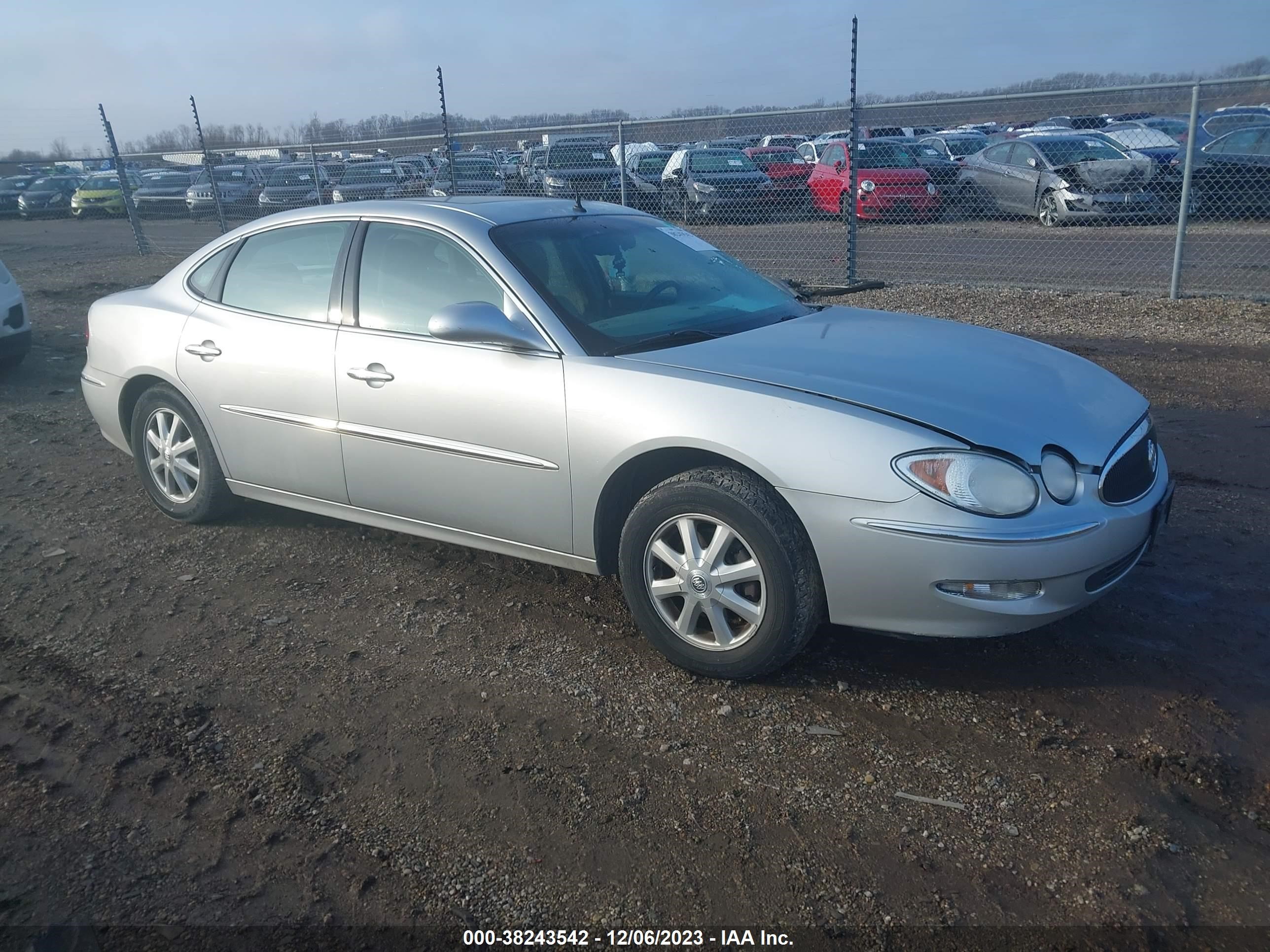 buick lacrosse 2005 2g4wd532351331817