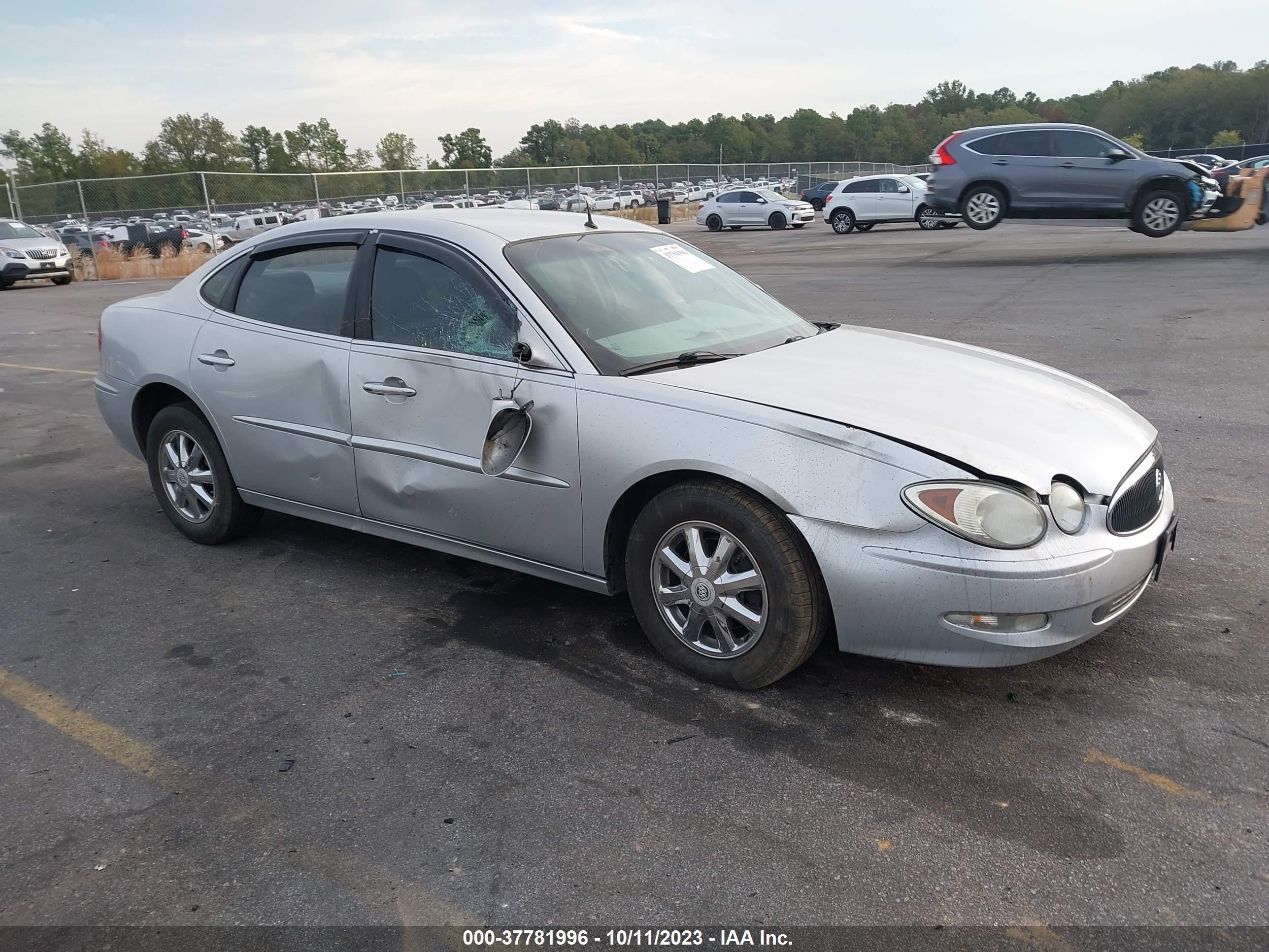 buick lacrosse 2005 2g4wd532751187320