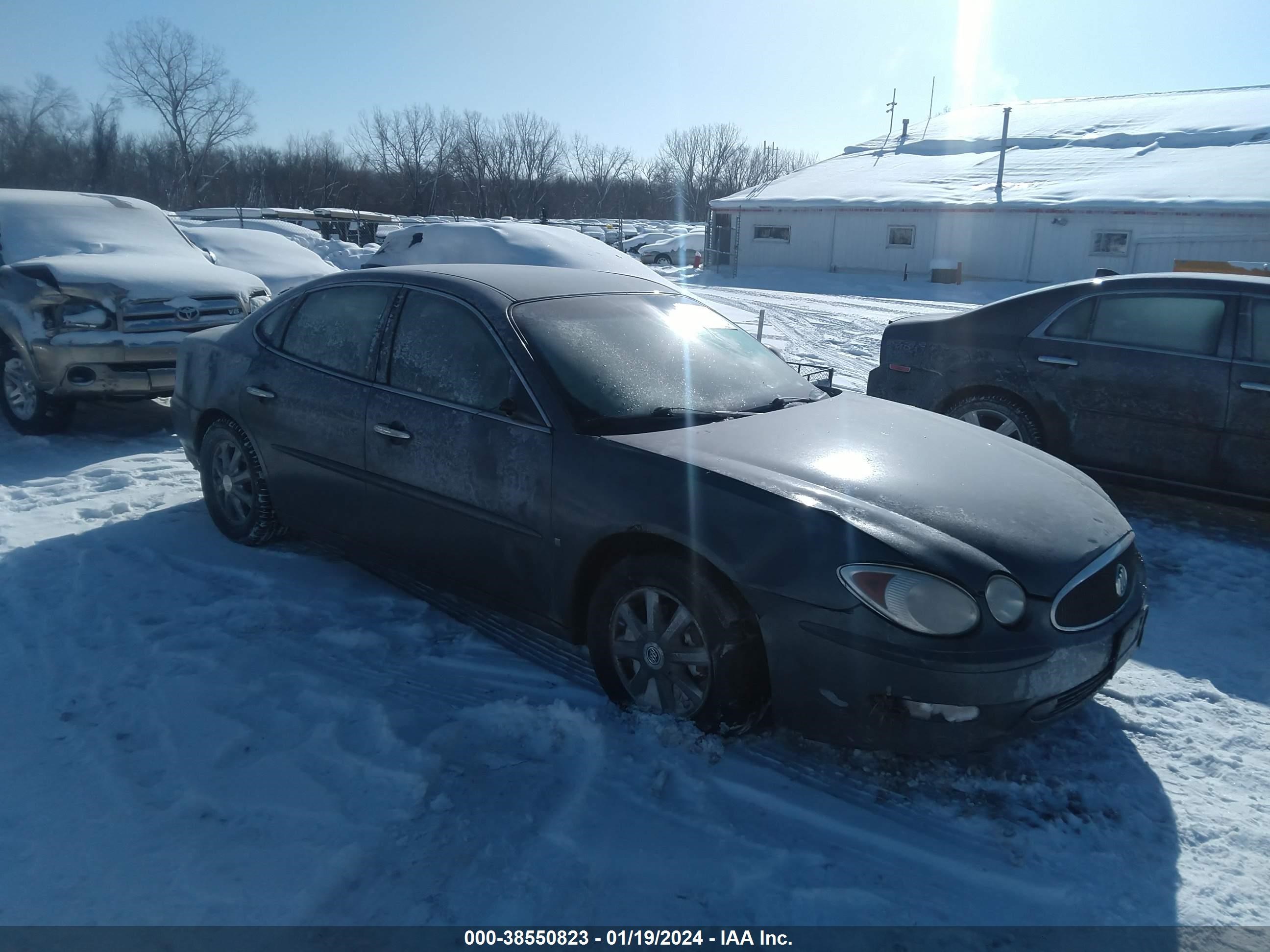 buick lacrosse 2007 2g4wd552671122393