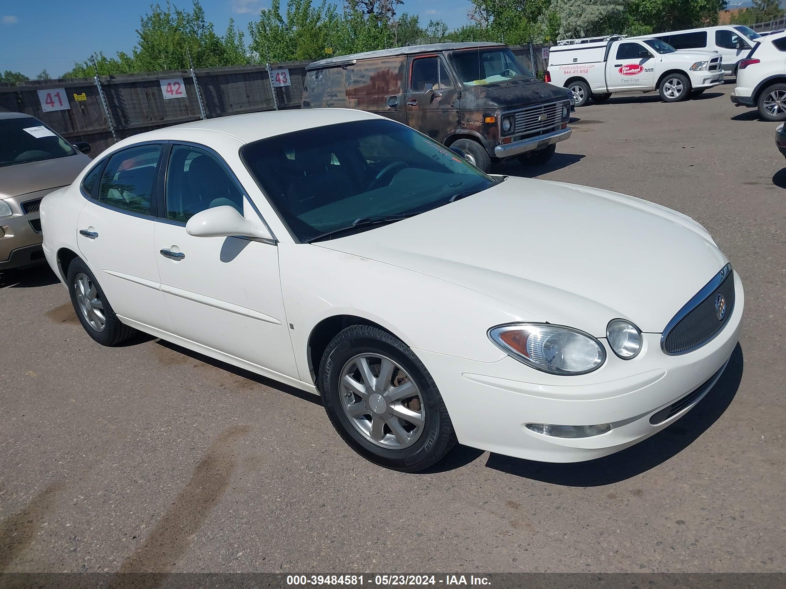 buick lacrosse 2007 2g4wd552x71115835