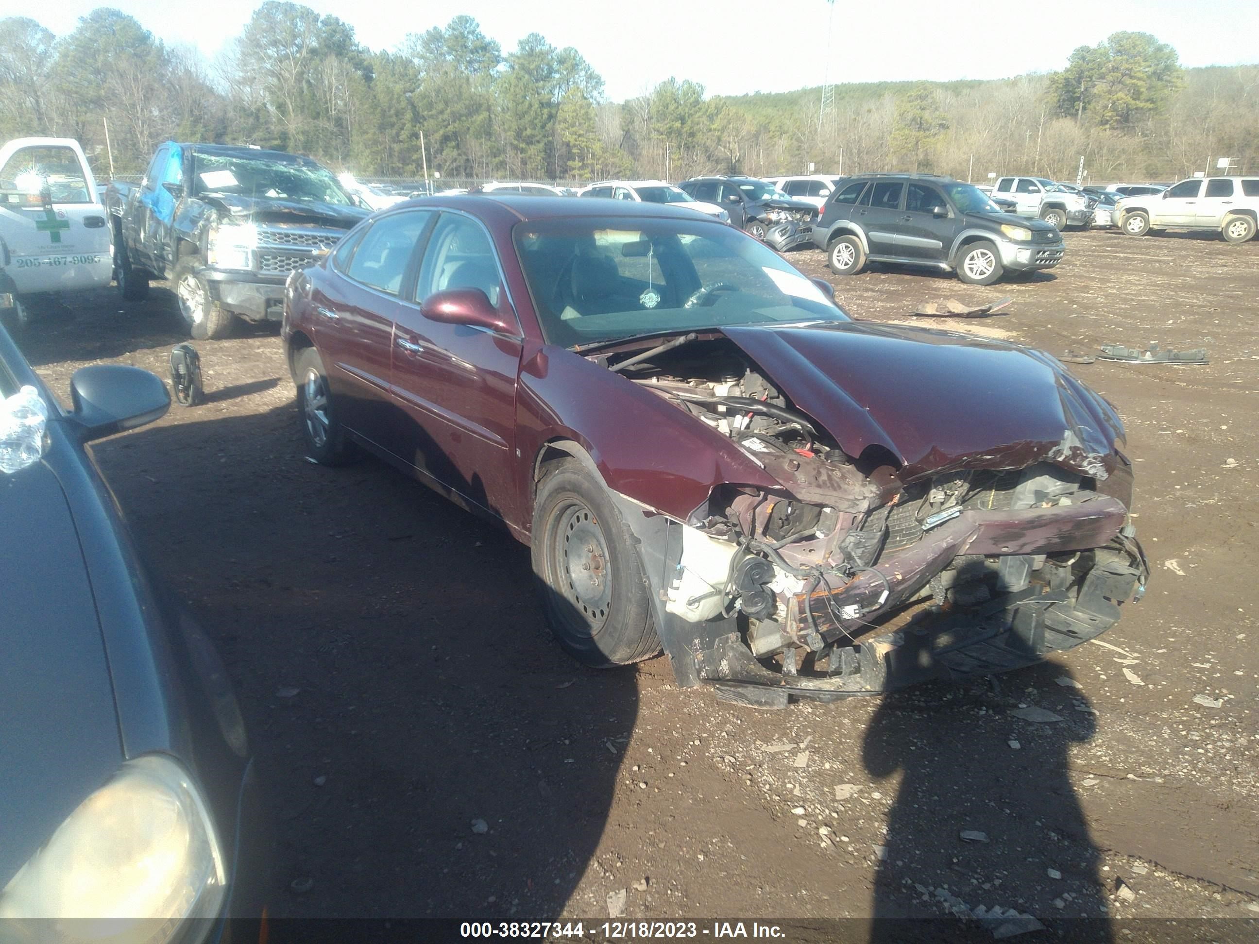 buick lacrosse 2007 2g4wd552x71145532