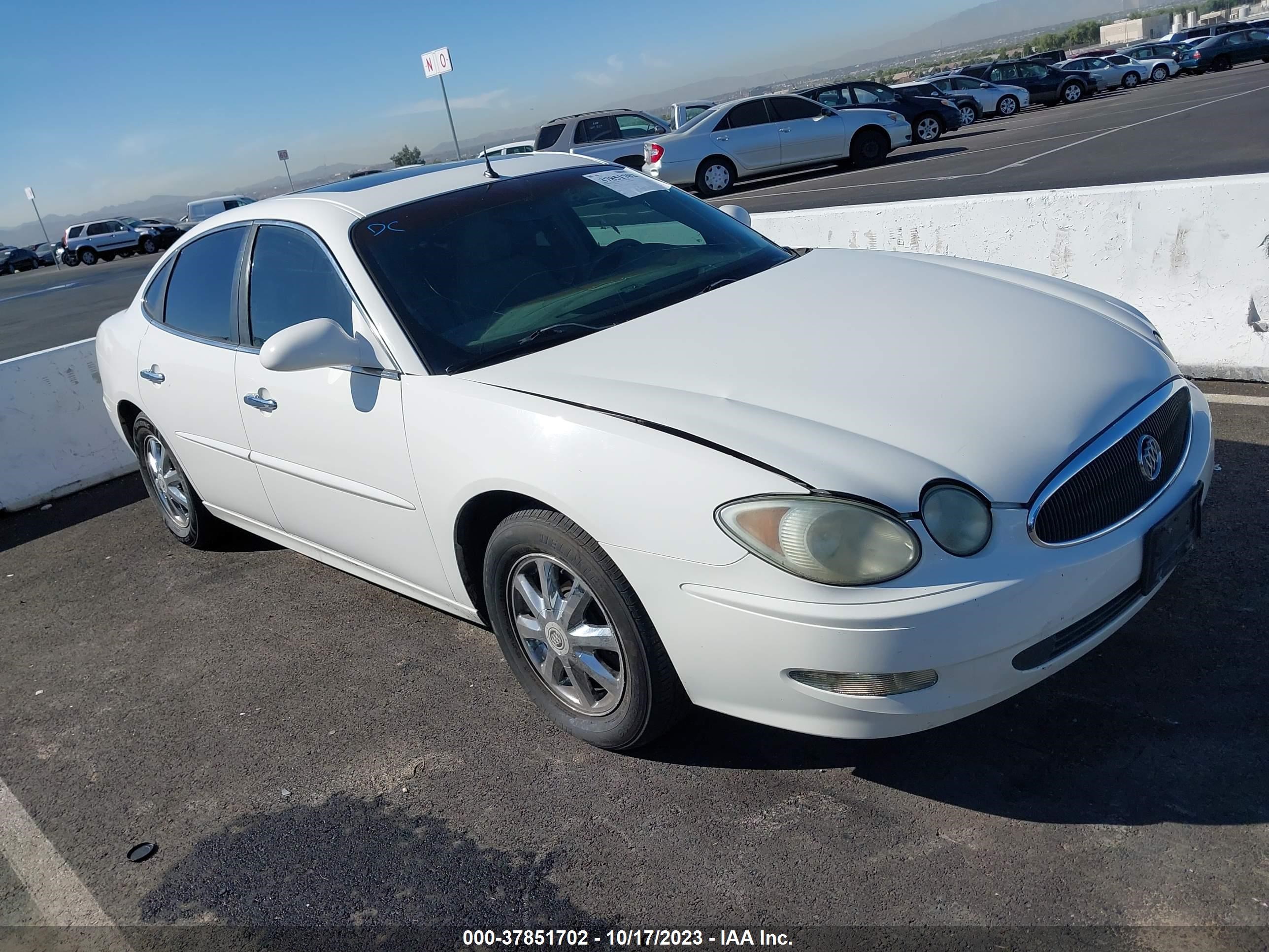 buick lacrosse 2005 2g4wd562851227142