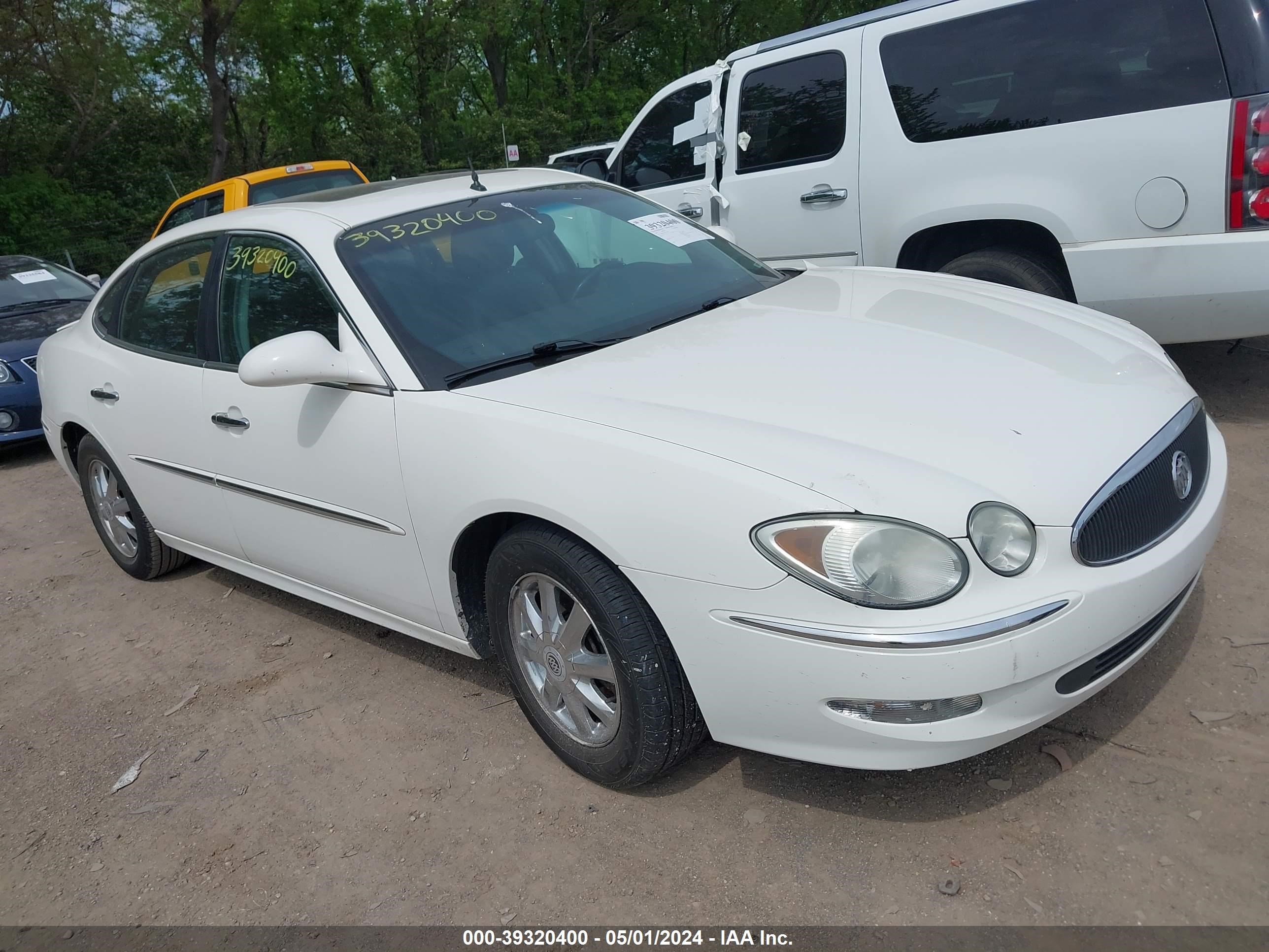 buick lacrosse 2005 2g4wd562851300929