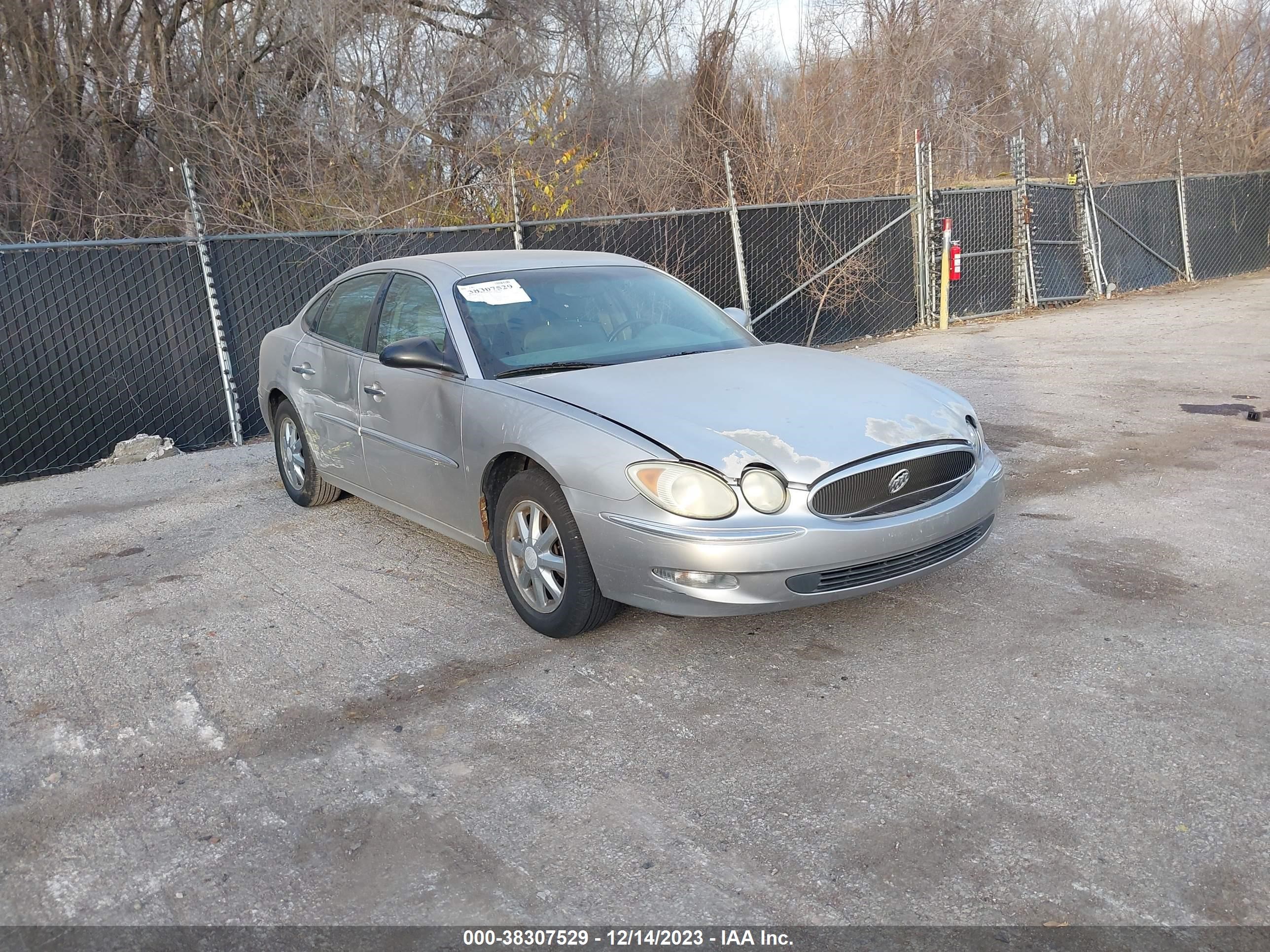 buick lacrosse 2006 2g4wd582061168554