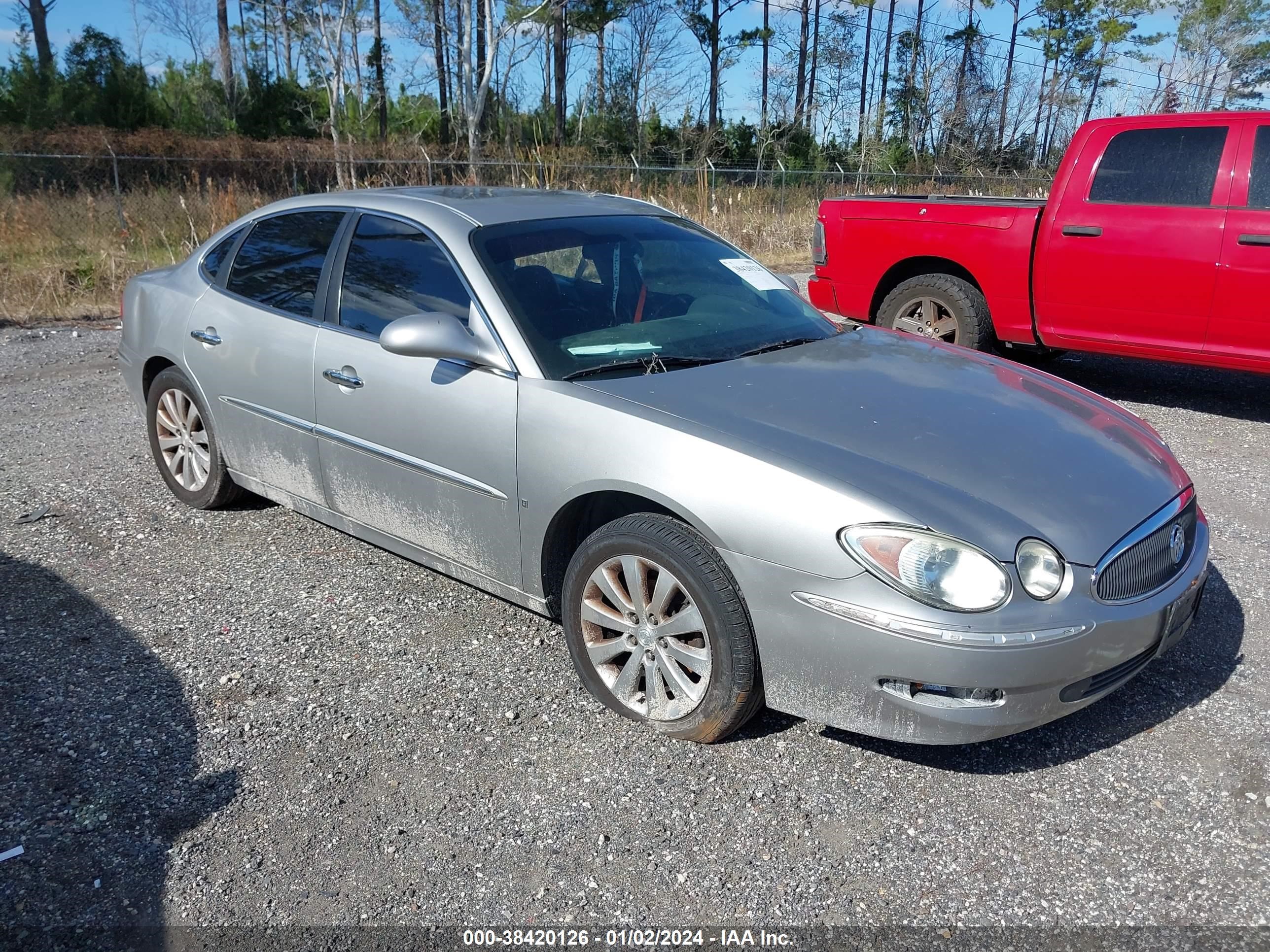 buick lacrosse 2008 2g4wd582081165026