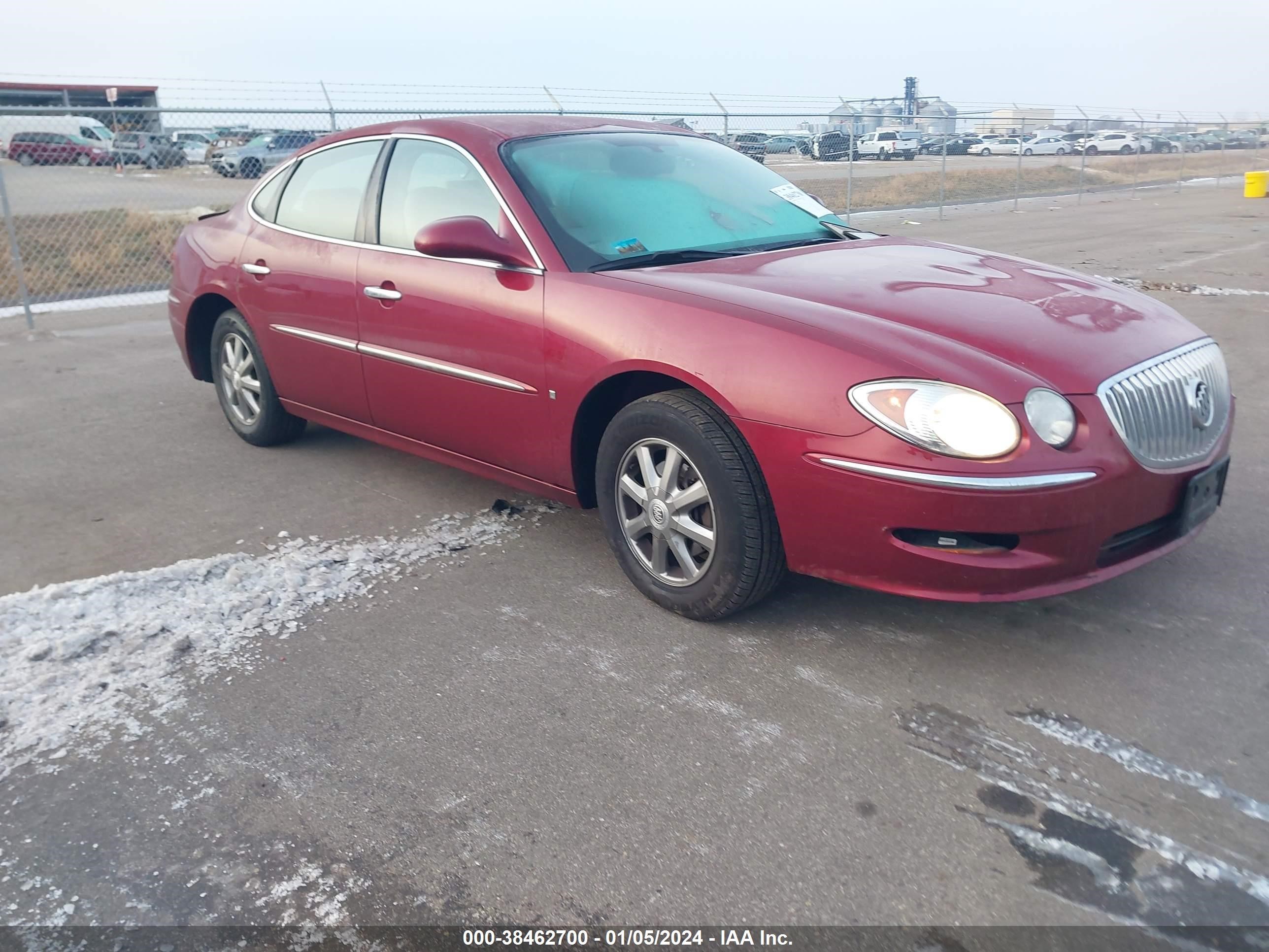 buick lacrosse 2009 2g4wd582091263488