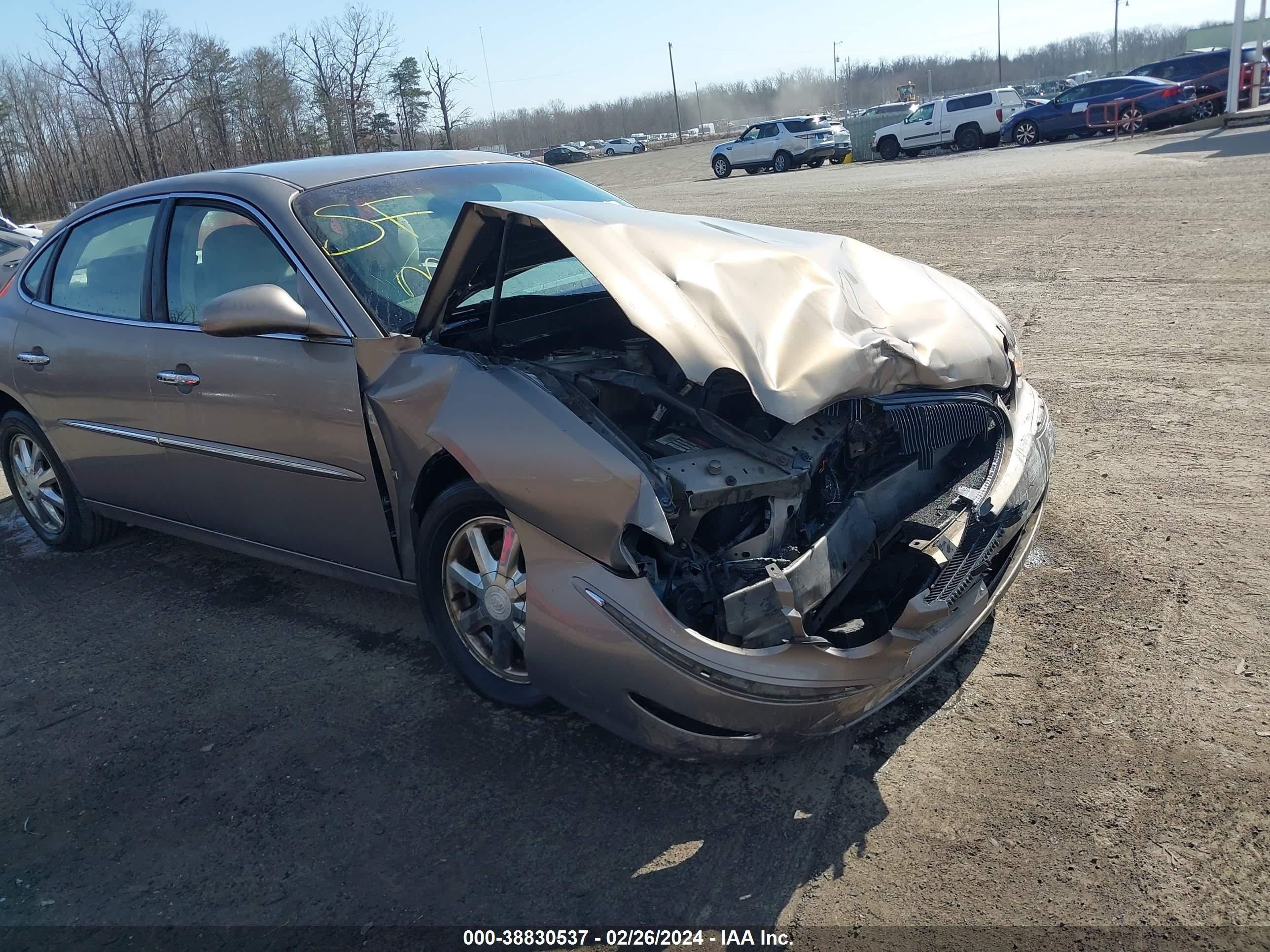 buick lacrosse 2006 2g4wd582161143405