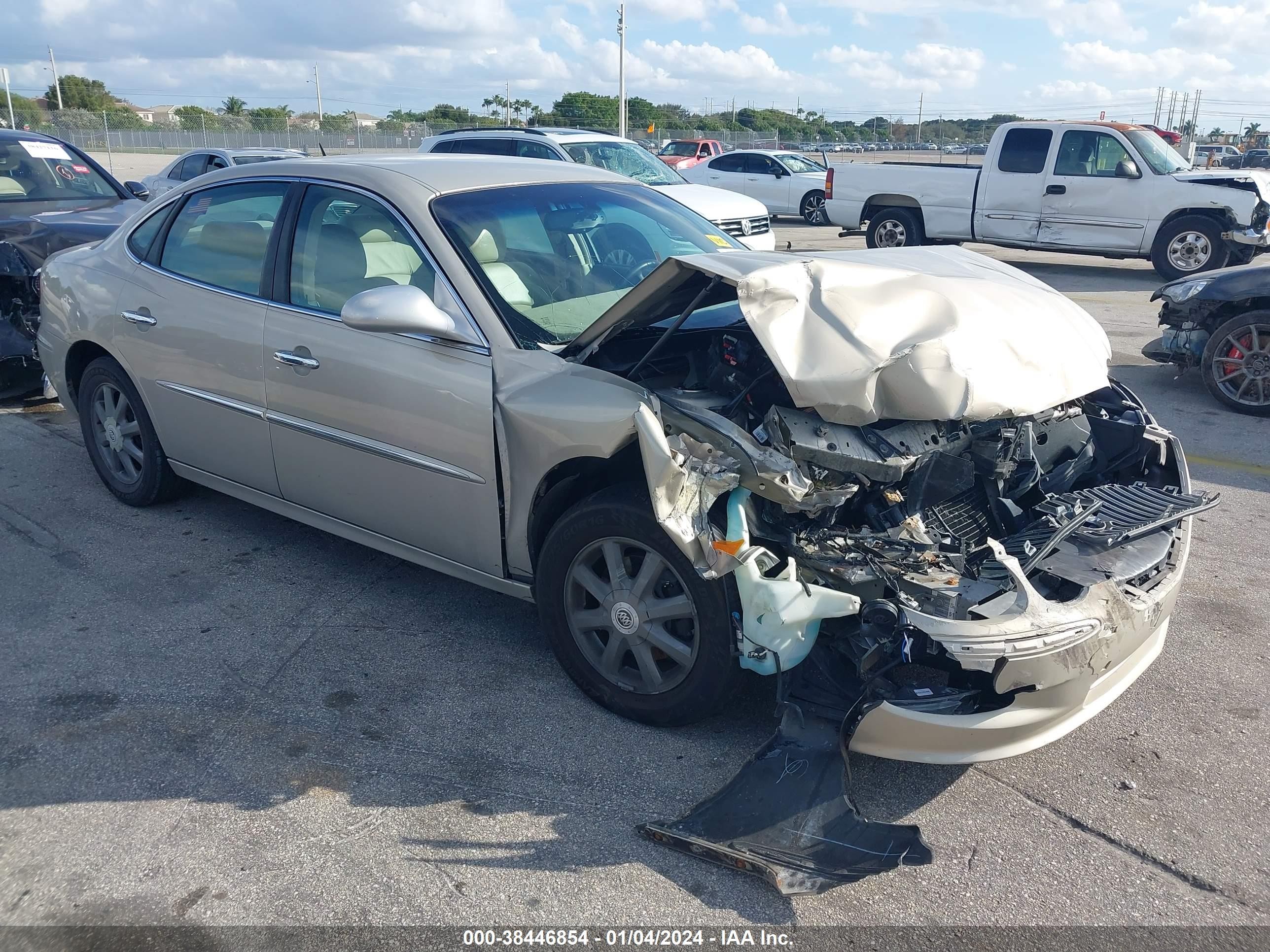 buick lacrosse 2008 2g4wd582181183289