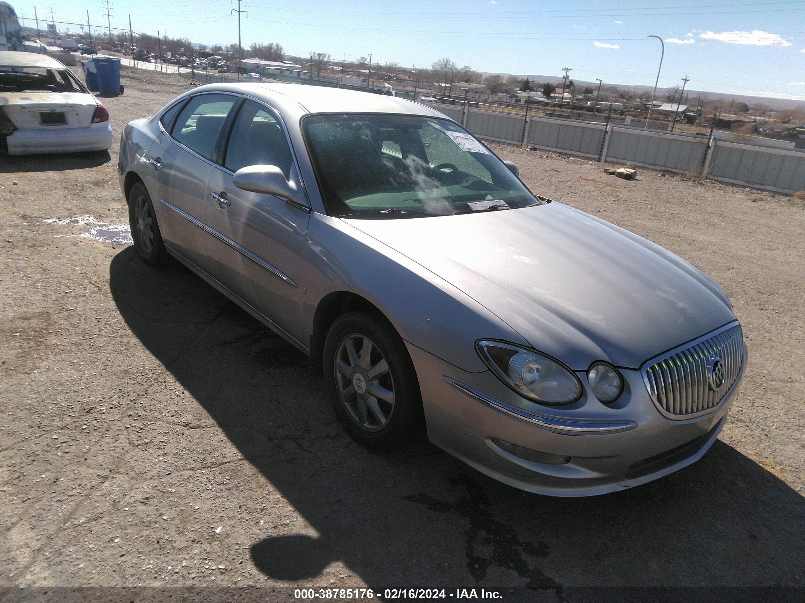 buick lacrosse 2008 2g4wd582181271016