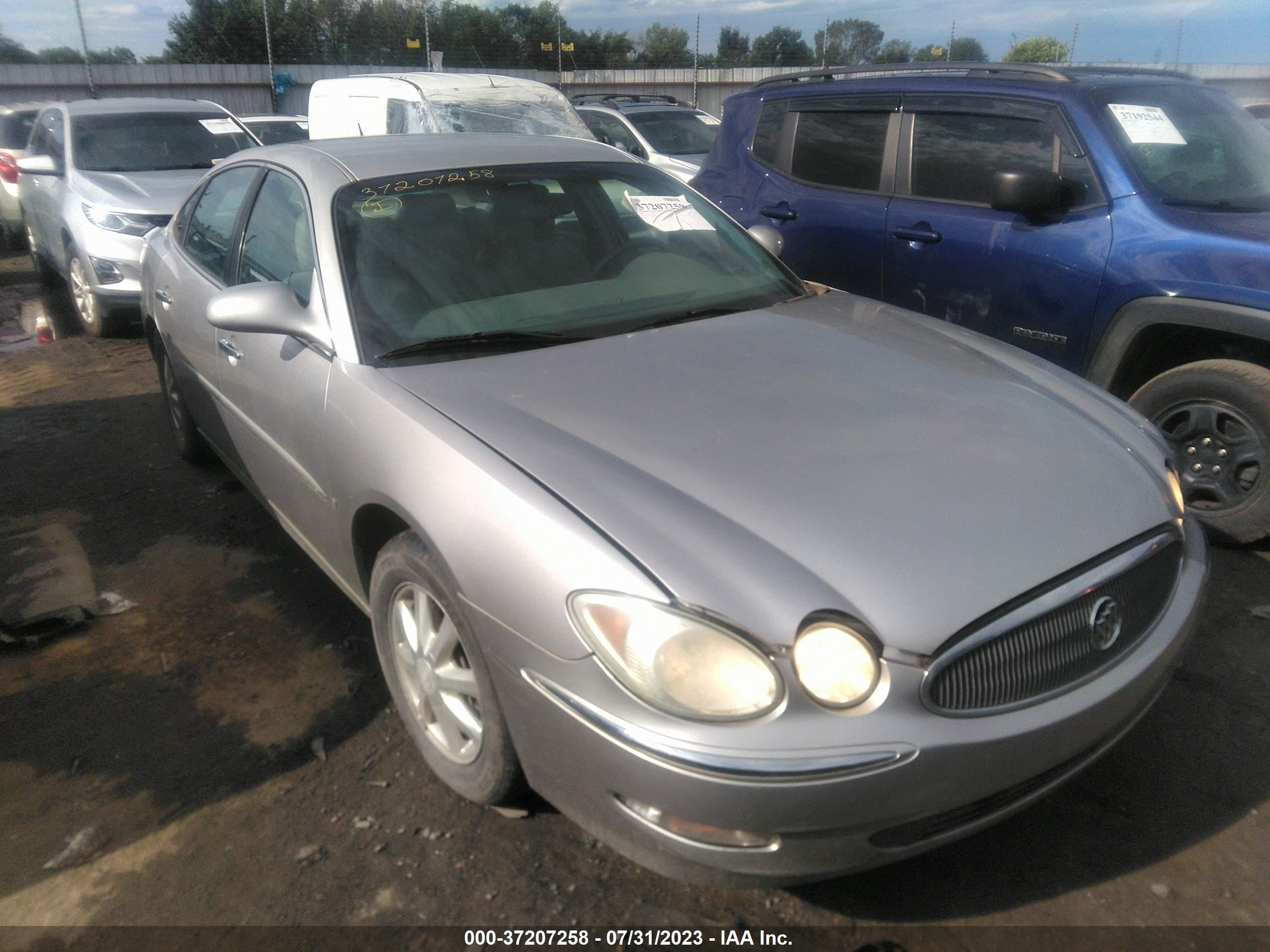 buick lacrosse 2006 2g4wd582261227412