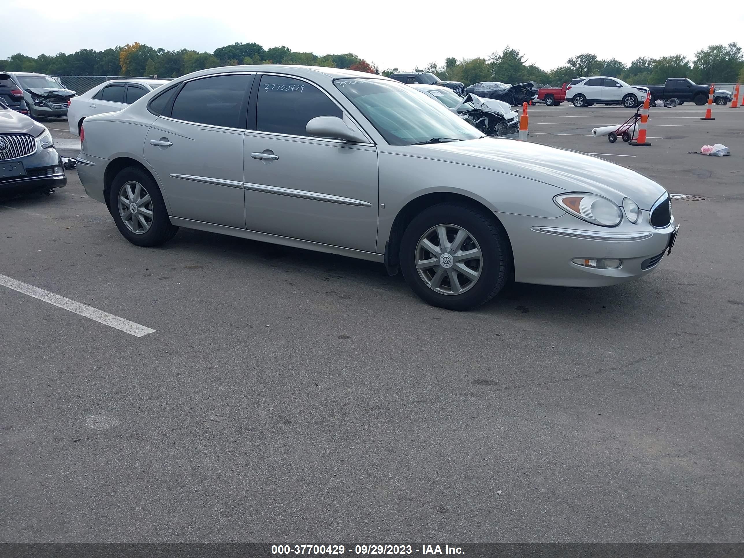 buick lacrosse 2007 2g4wd582271237553