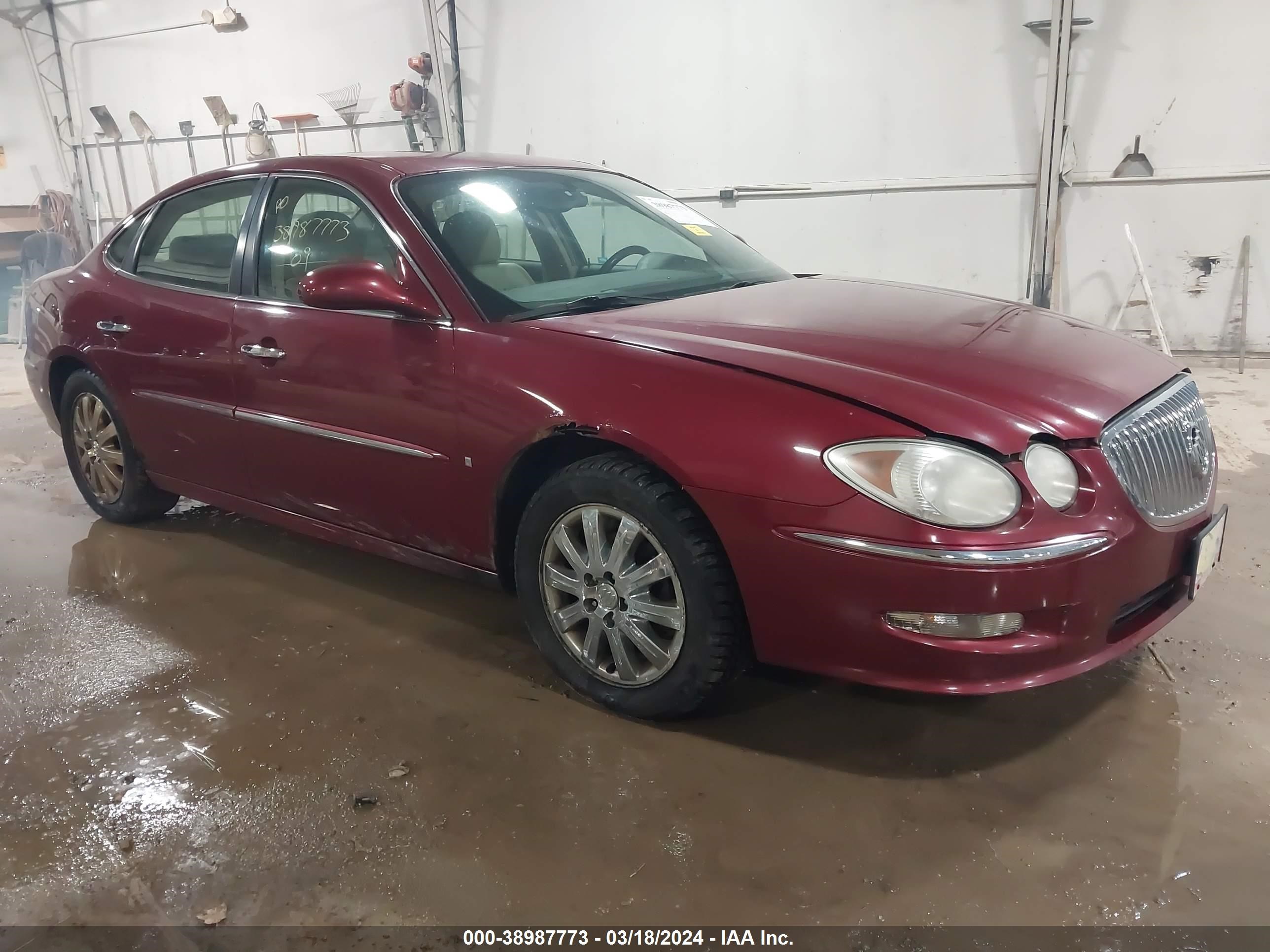 buick lacrosse 2009 2g4wd582291244117