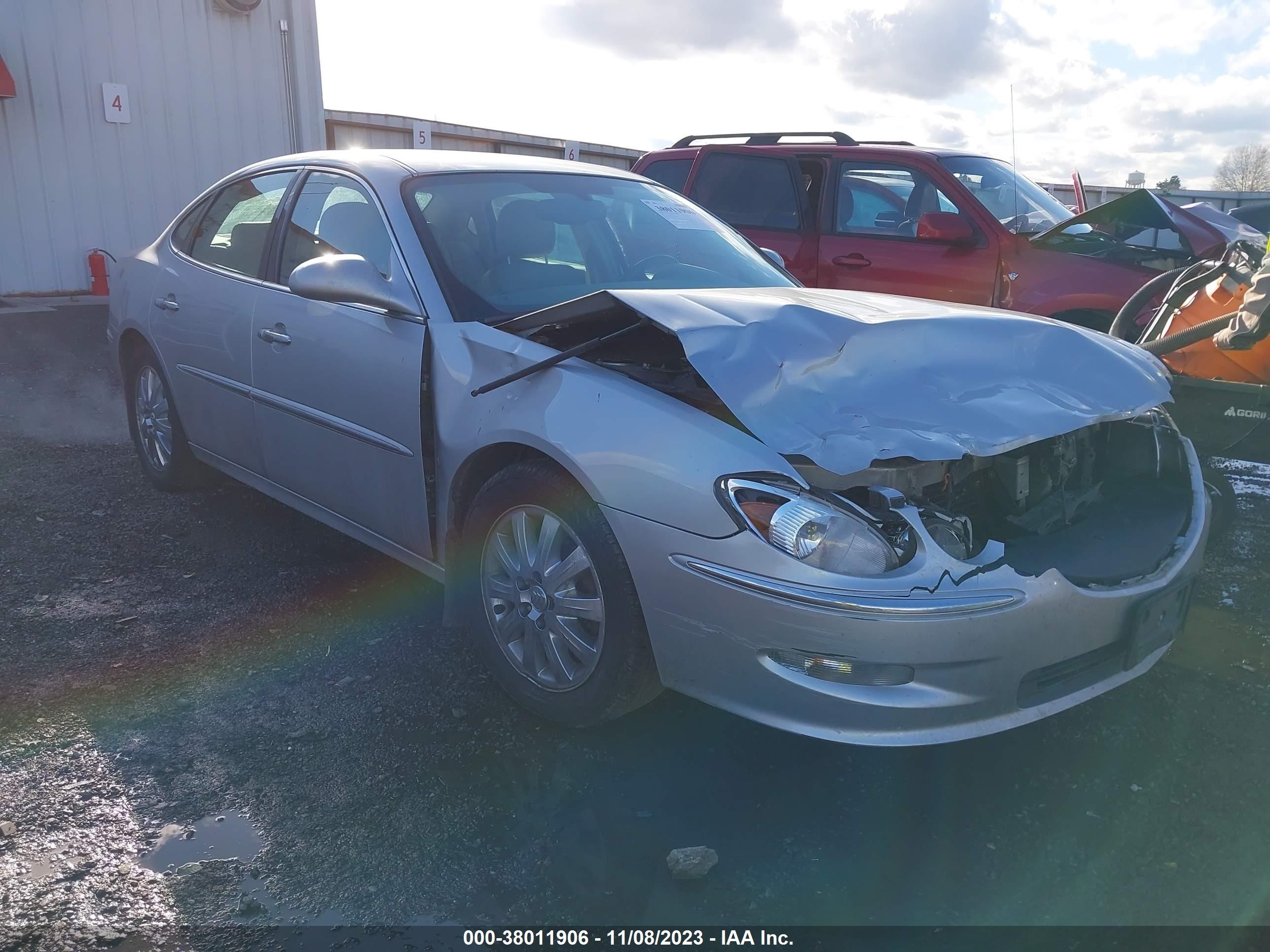 buick lacrosse 2009 2g4wd582391150067